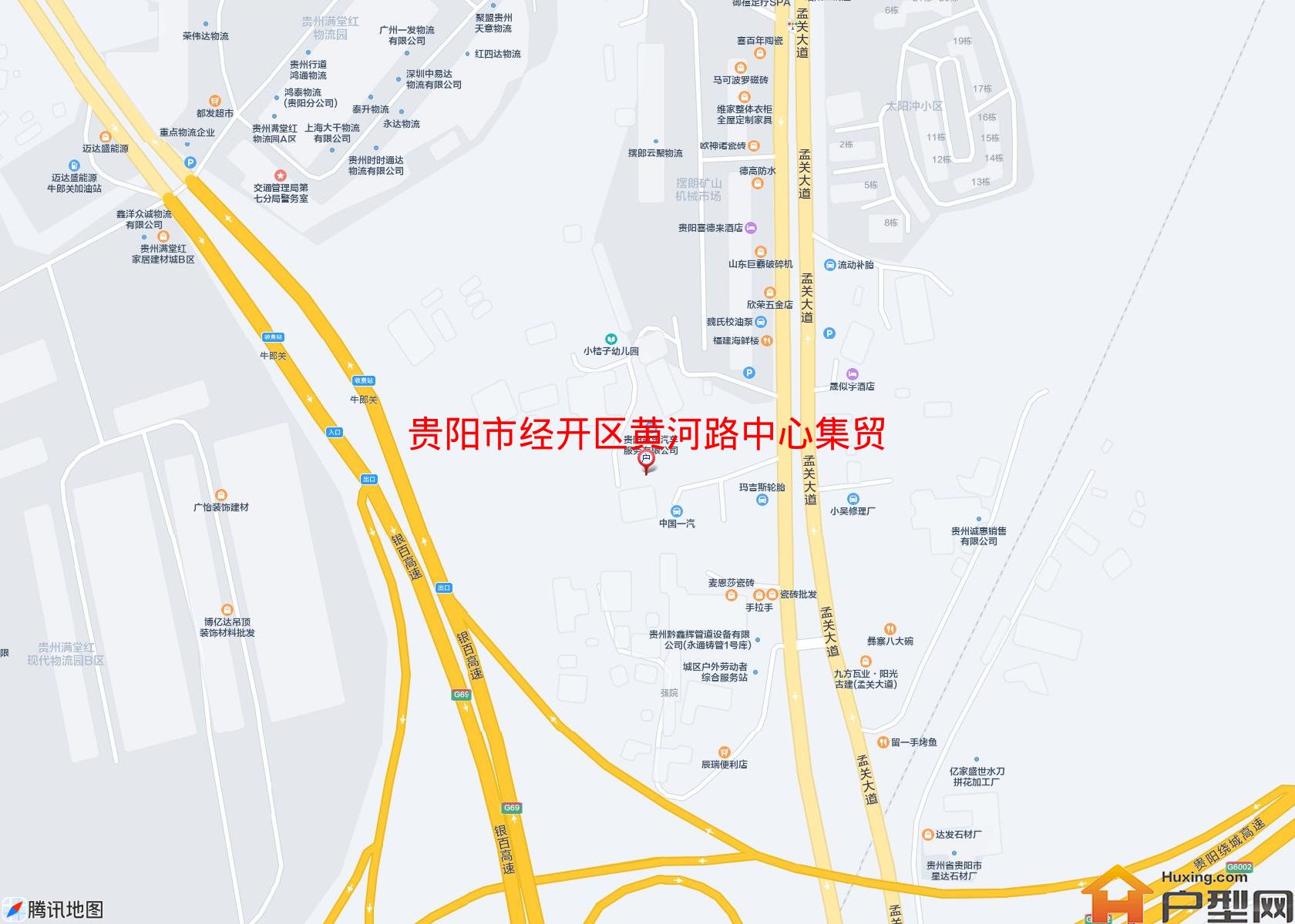 经开区黄河路中心集贸市场住宅小区小区 - 户型网