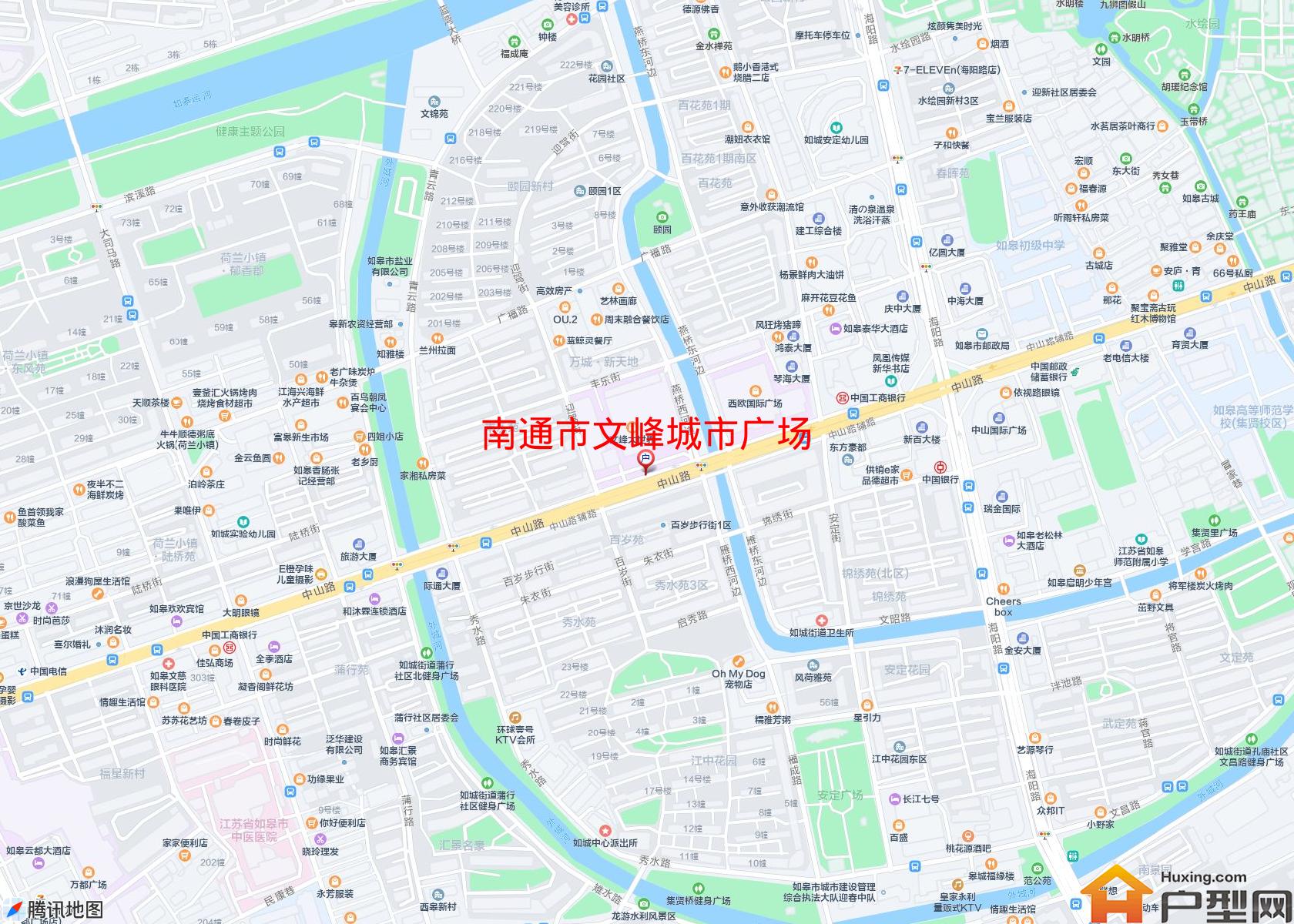 文峰城市广场小区 - 户型网
