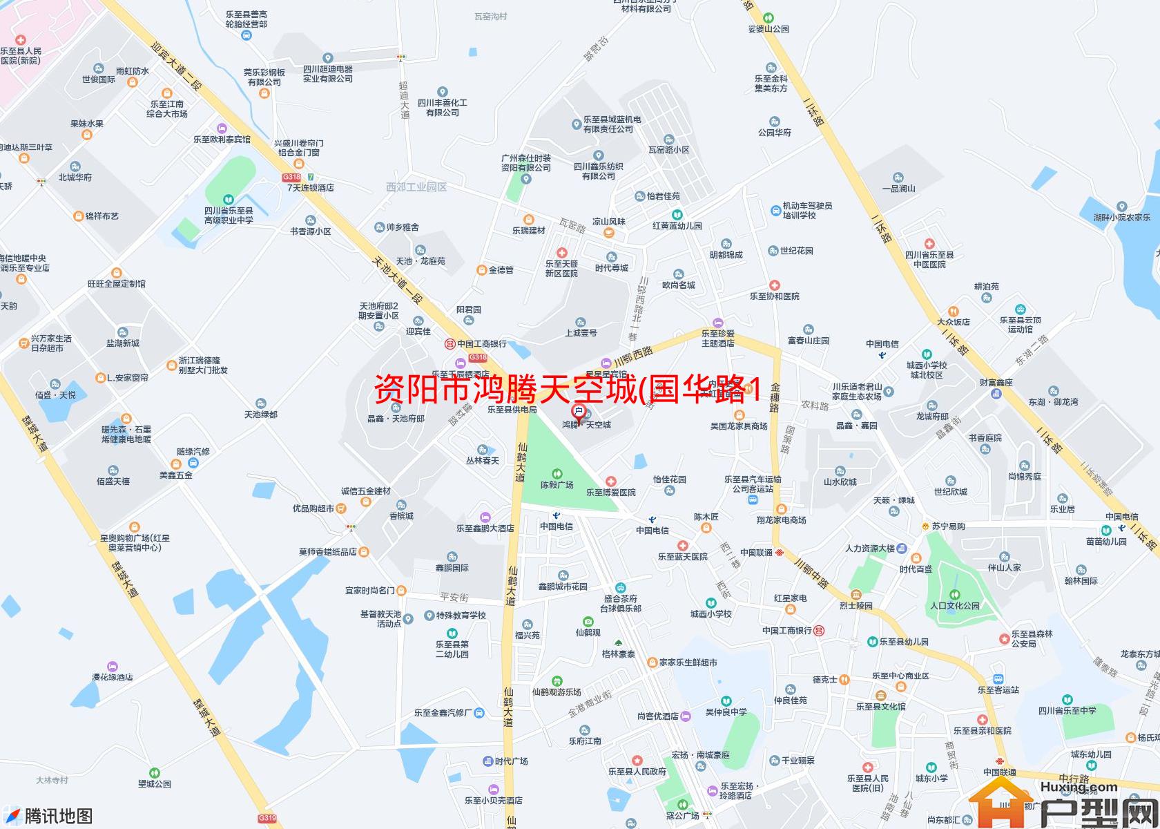 鸿腾天空城(国华路152号)小区 - 户型网