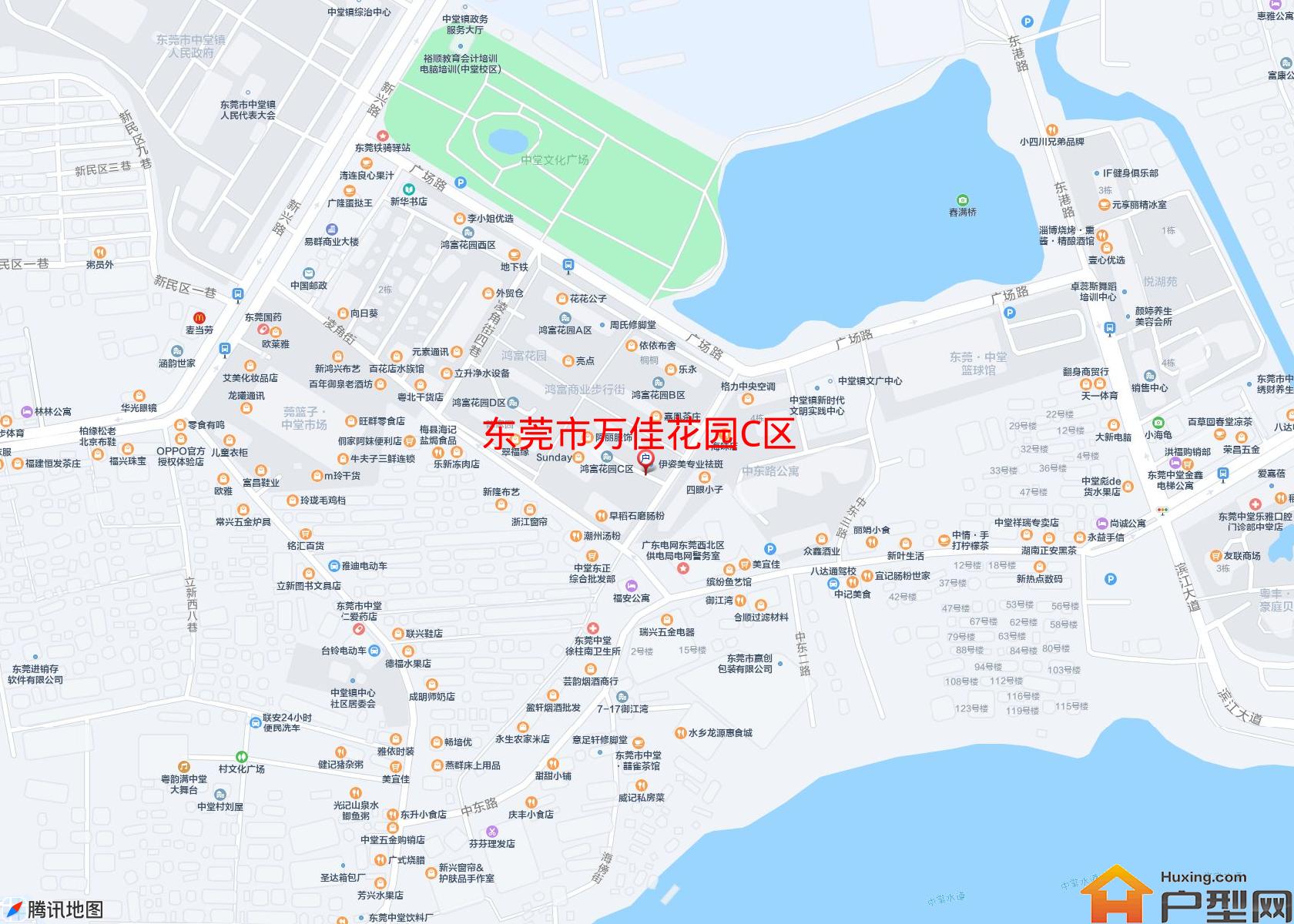 万佳花园C区小区 - 户型网