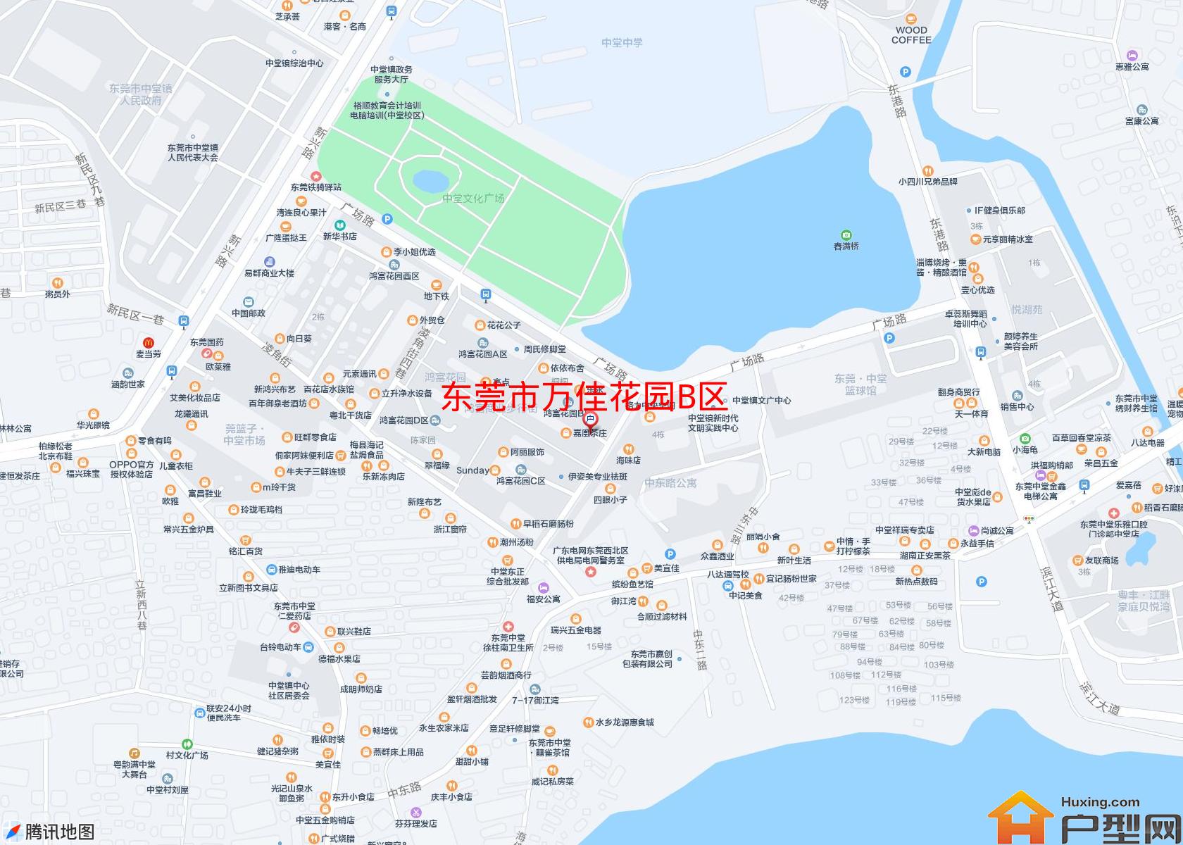 万佳花园B区小区 - 户型网