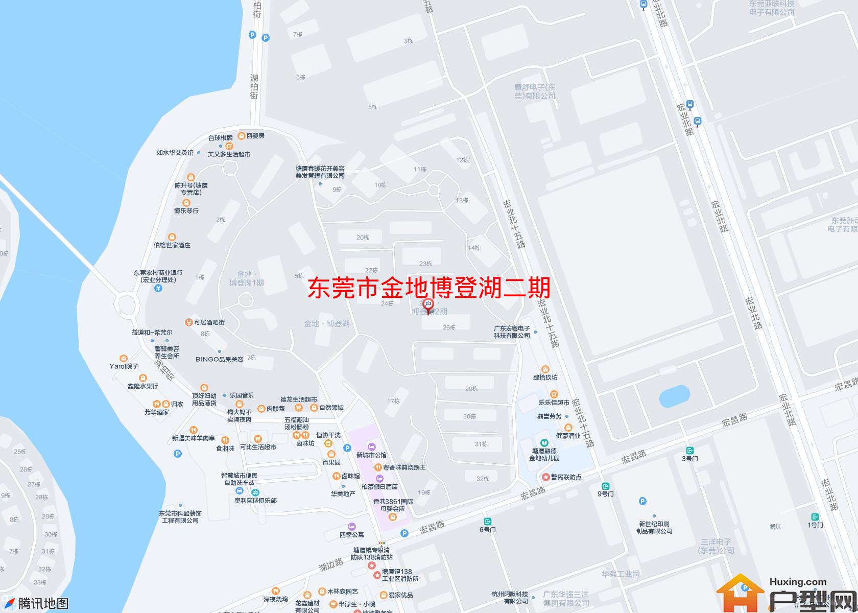 金地博登湖二期小区 - 户型网