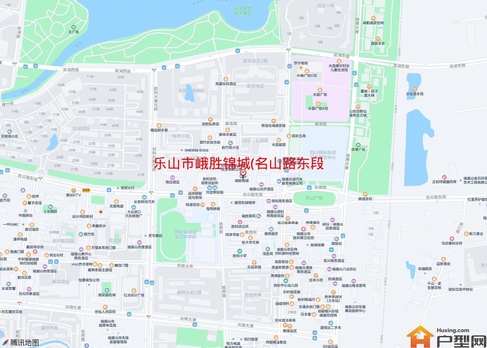 峨胜锦城(名山路东段223号)小区 - 户型网