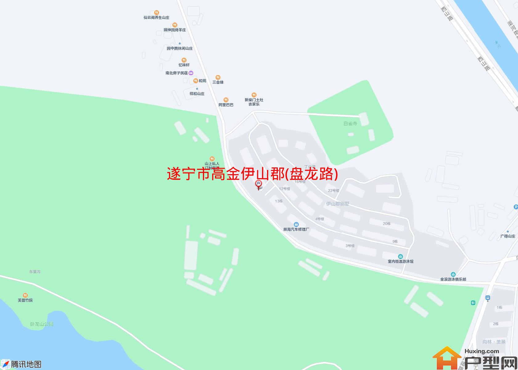 高金伊山郡(盘龙路)小区 - 户型网
