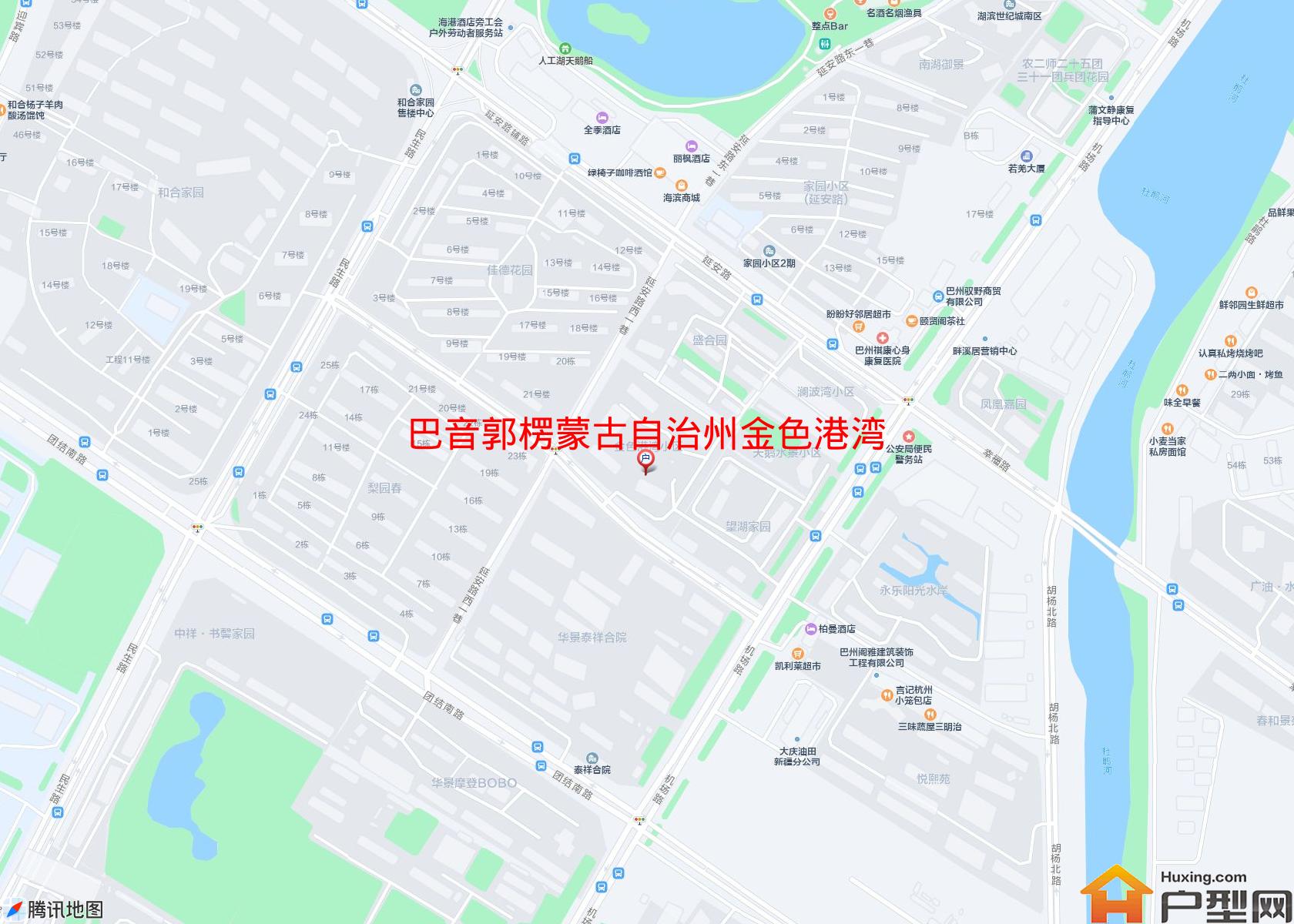 金色港湾(新城南路38号)小区 - 户型网