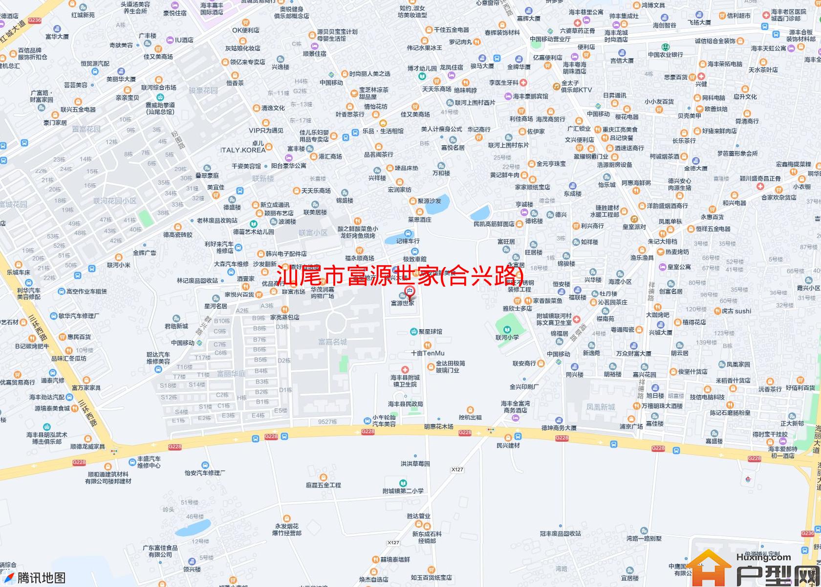 富源世家(合兴路)小区 - 户型网