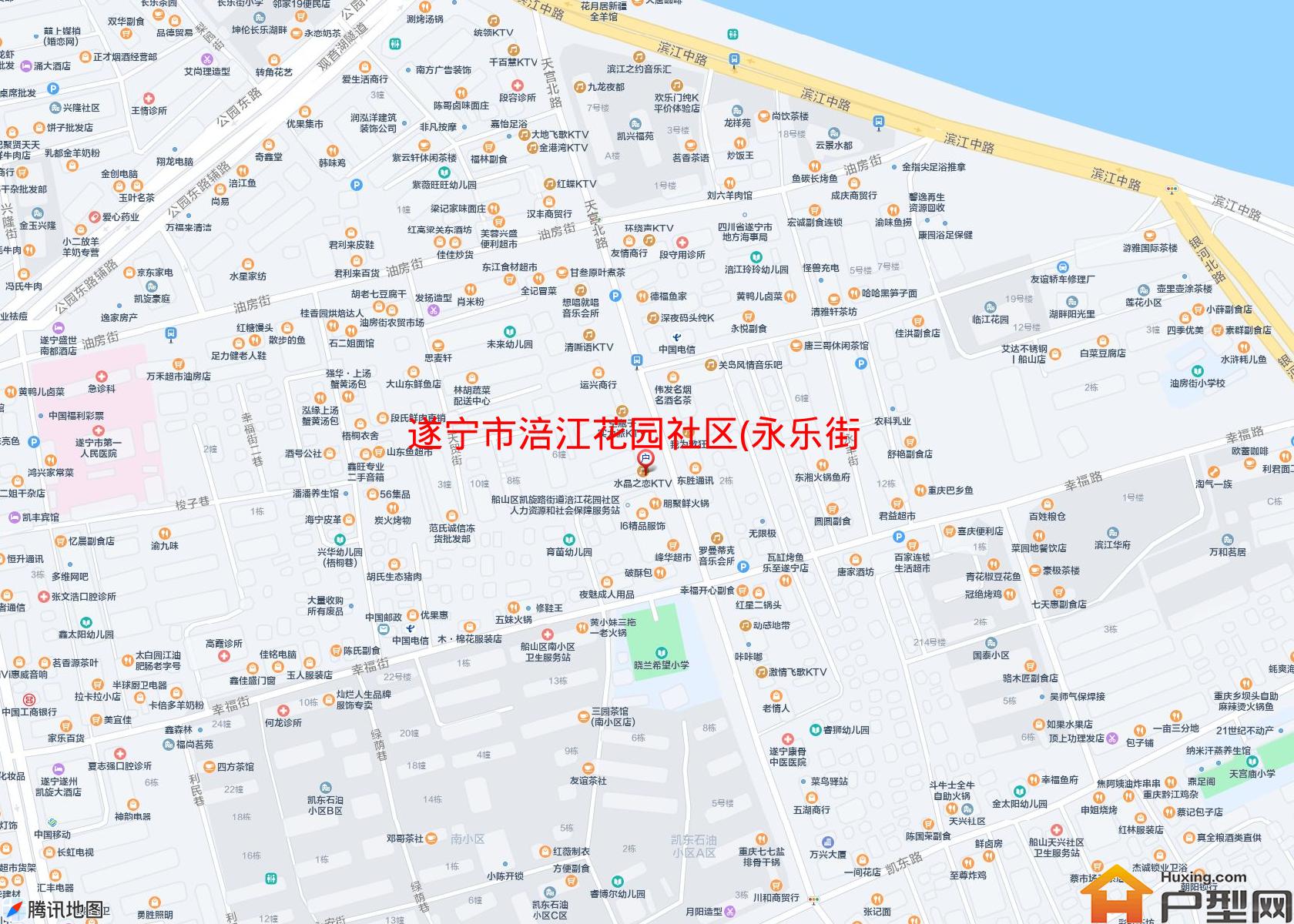 涪江花园社区(永乐街)小区 - 户型网