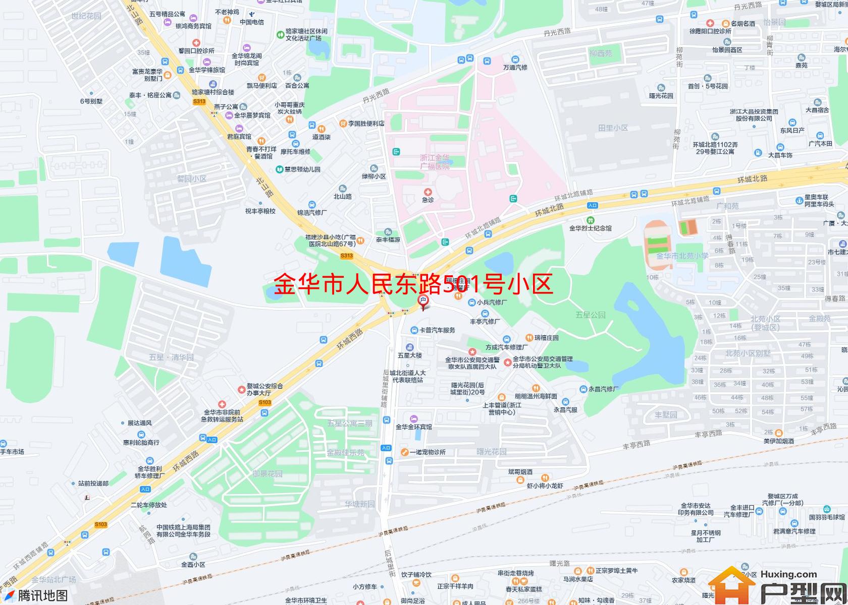 人民东路501号小区小区 - 户型网