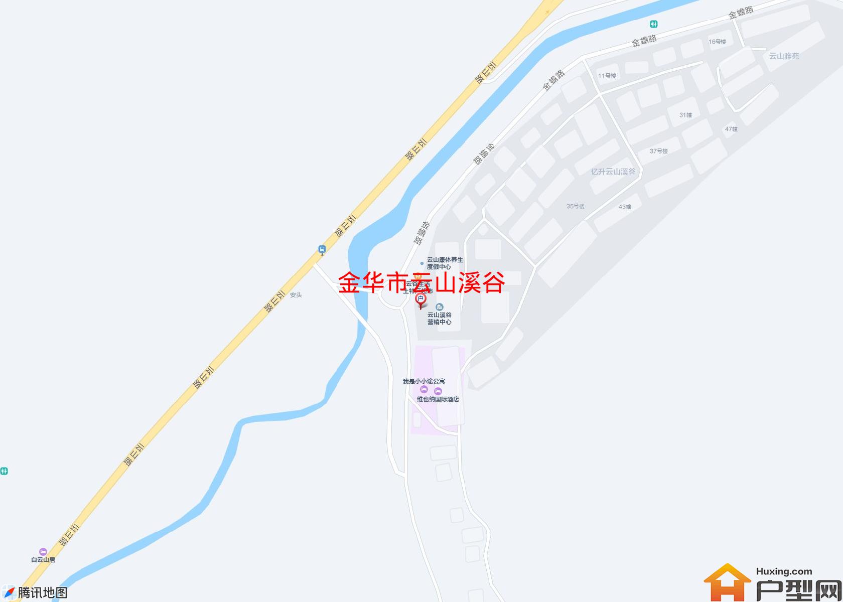 云山溪谷小区 - 户型网