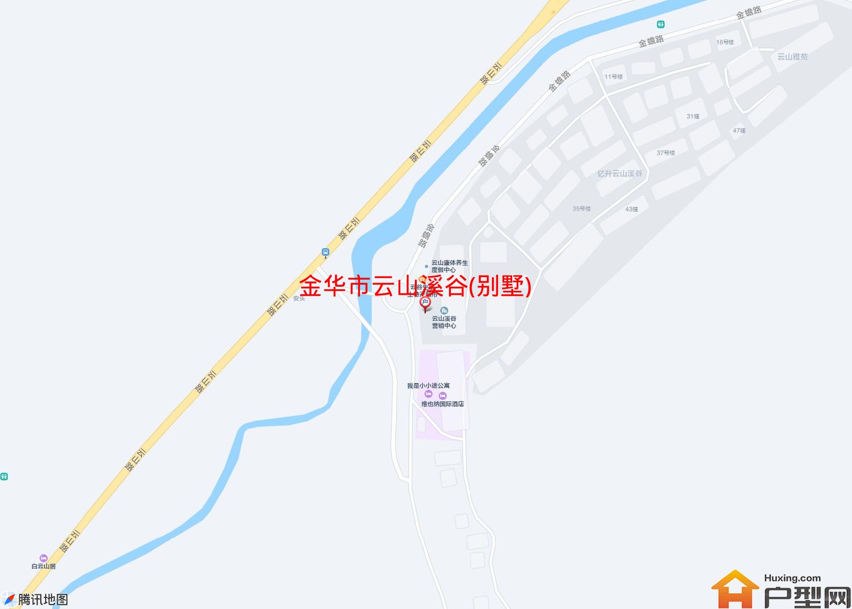 云山溪谷(别墅)小区 - 户型网