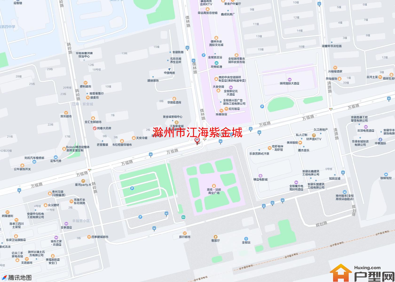 江海紫金城小区 - 户型网