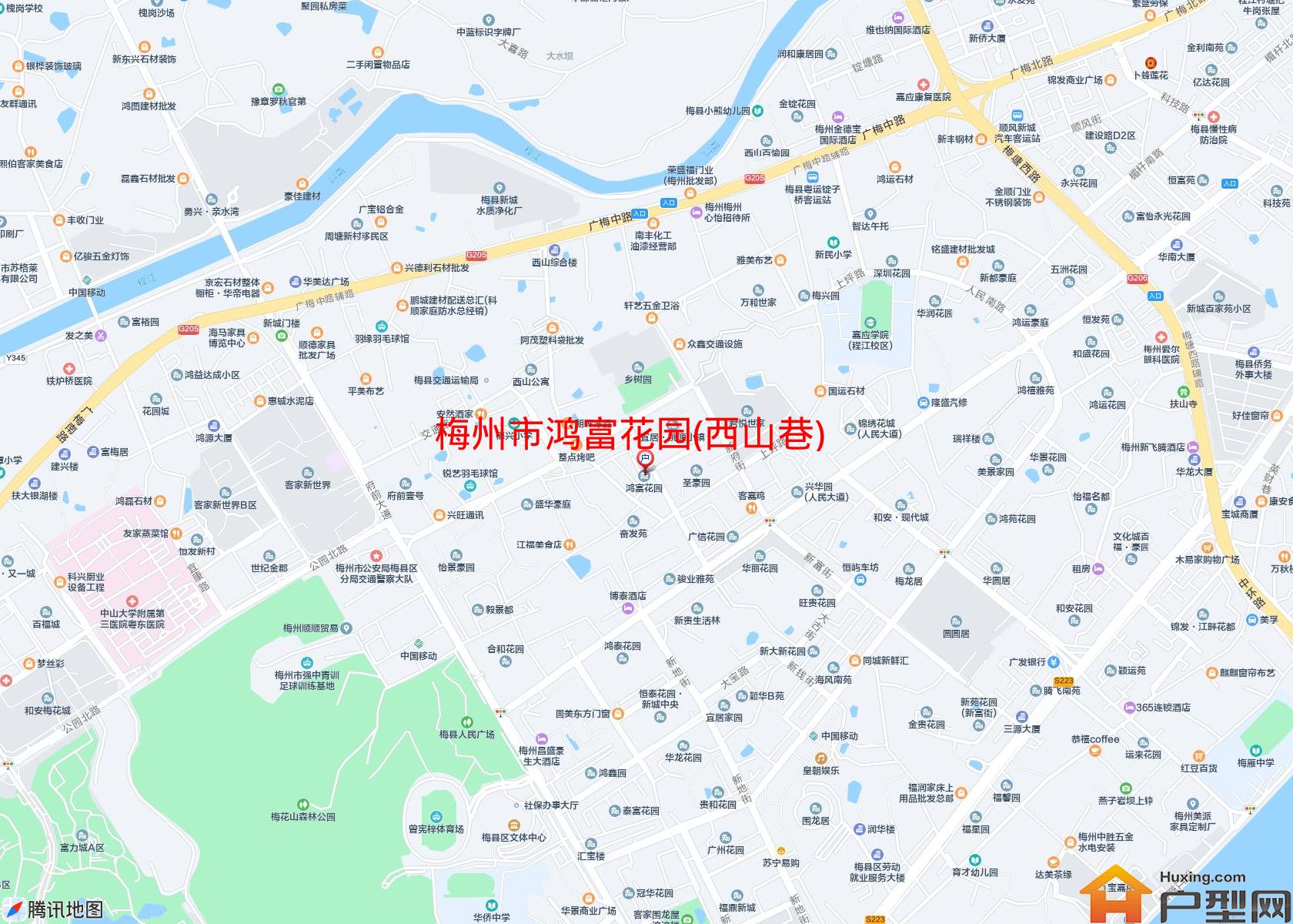 鸿富花园(西山巷)小区 - 户型网