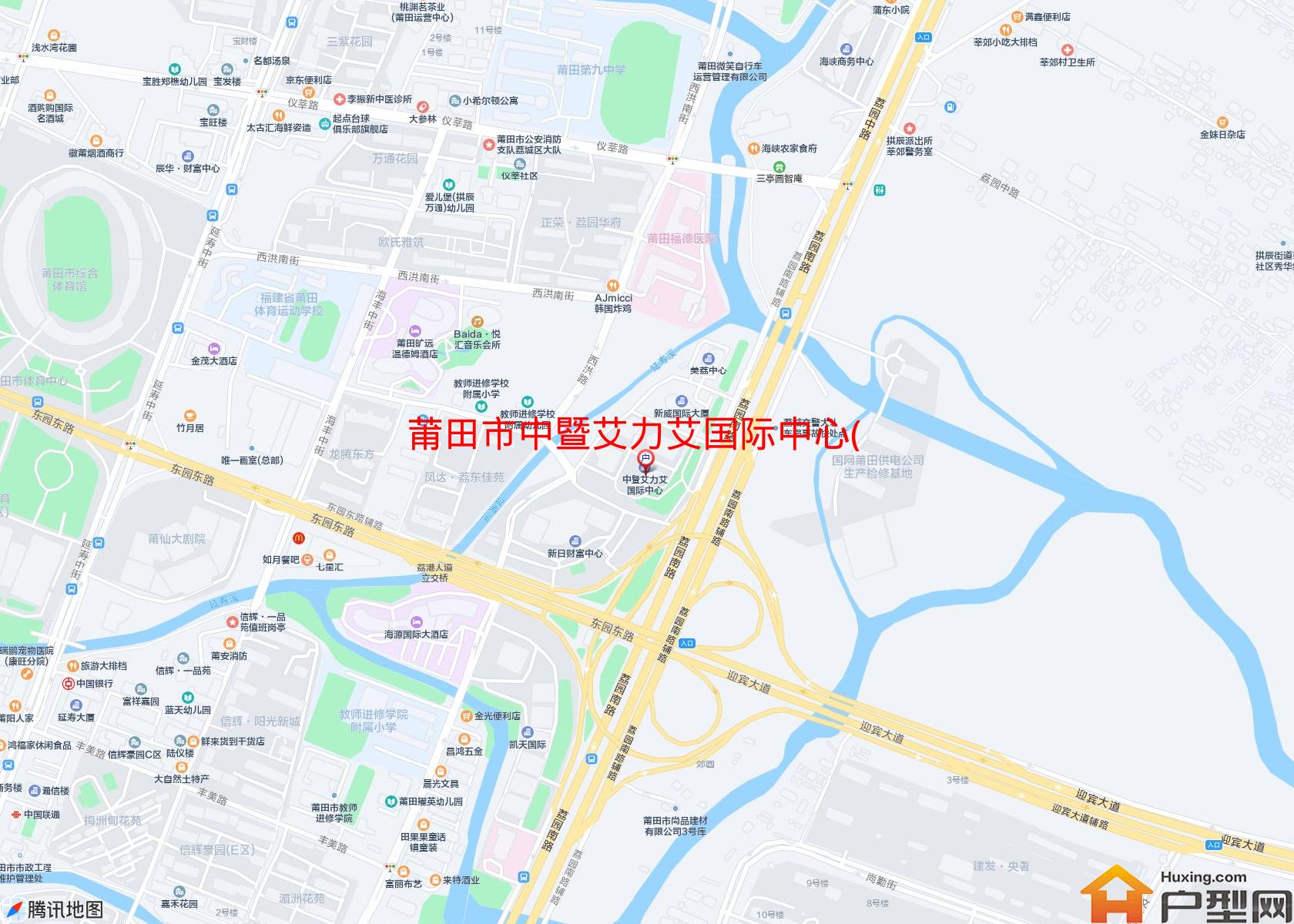 中暨艾力艾国际中心(荔园中路)小区 - 户型网