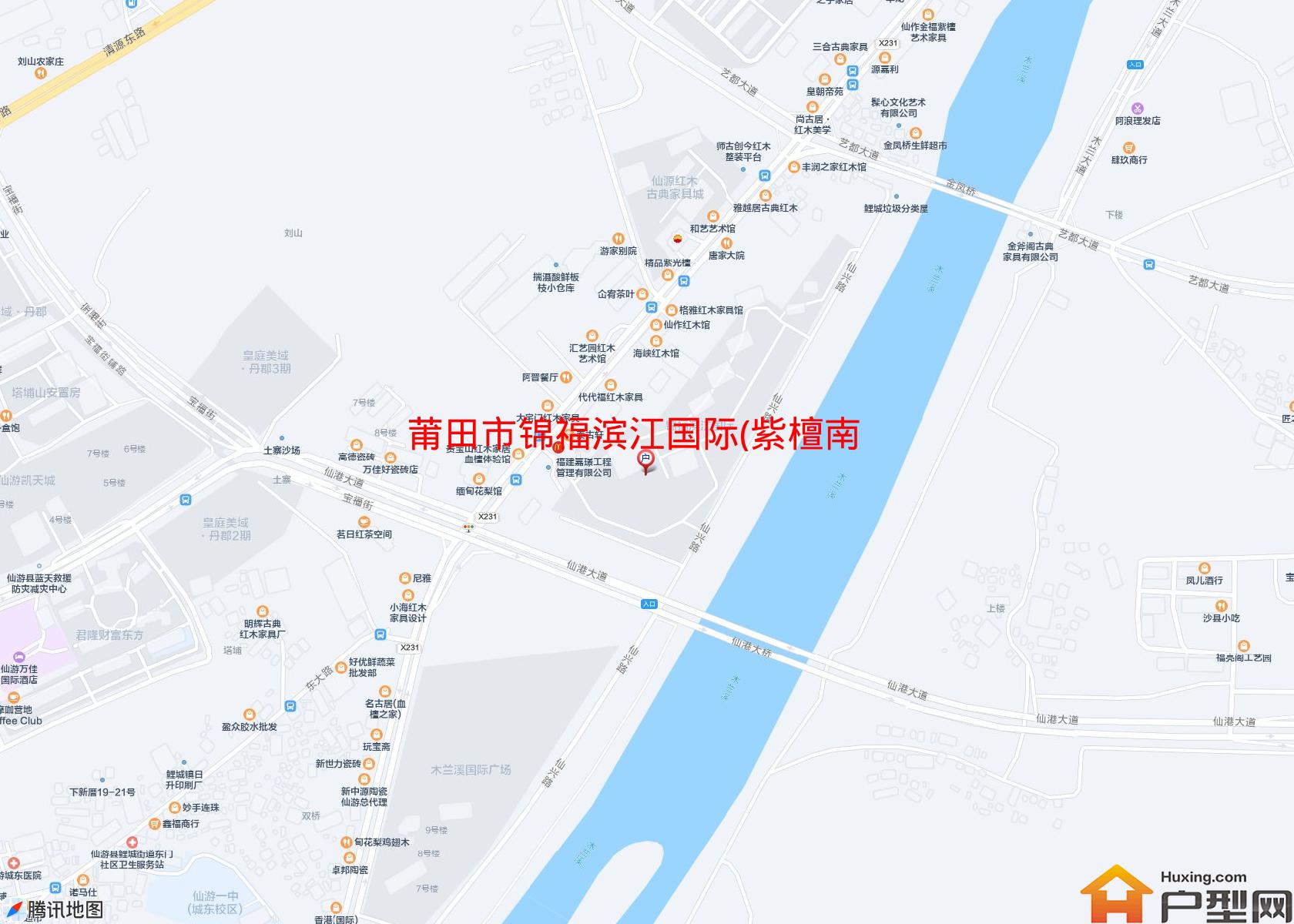 锦福滨江国际(紫檀南街)小区 - 户型网