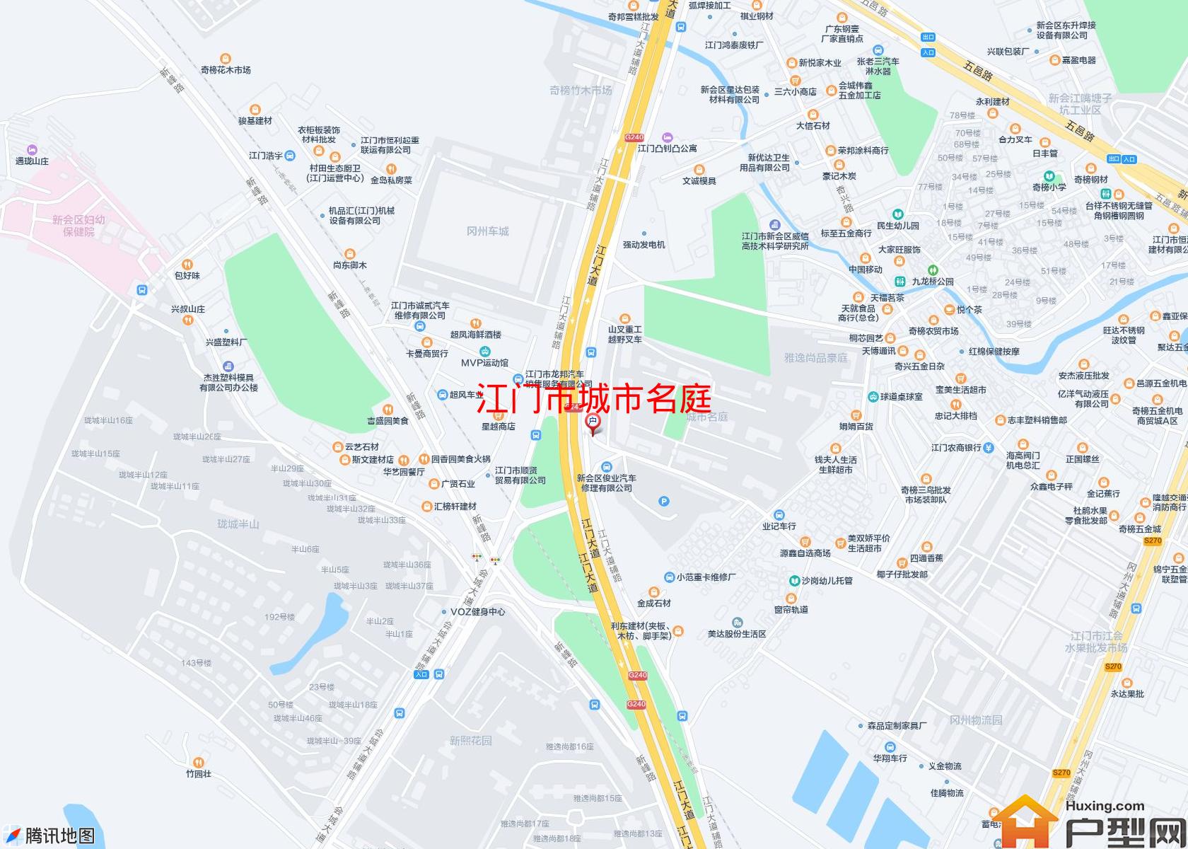 城市名庭小区 - 户型网