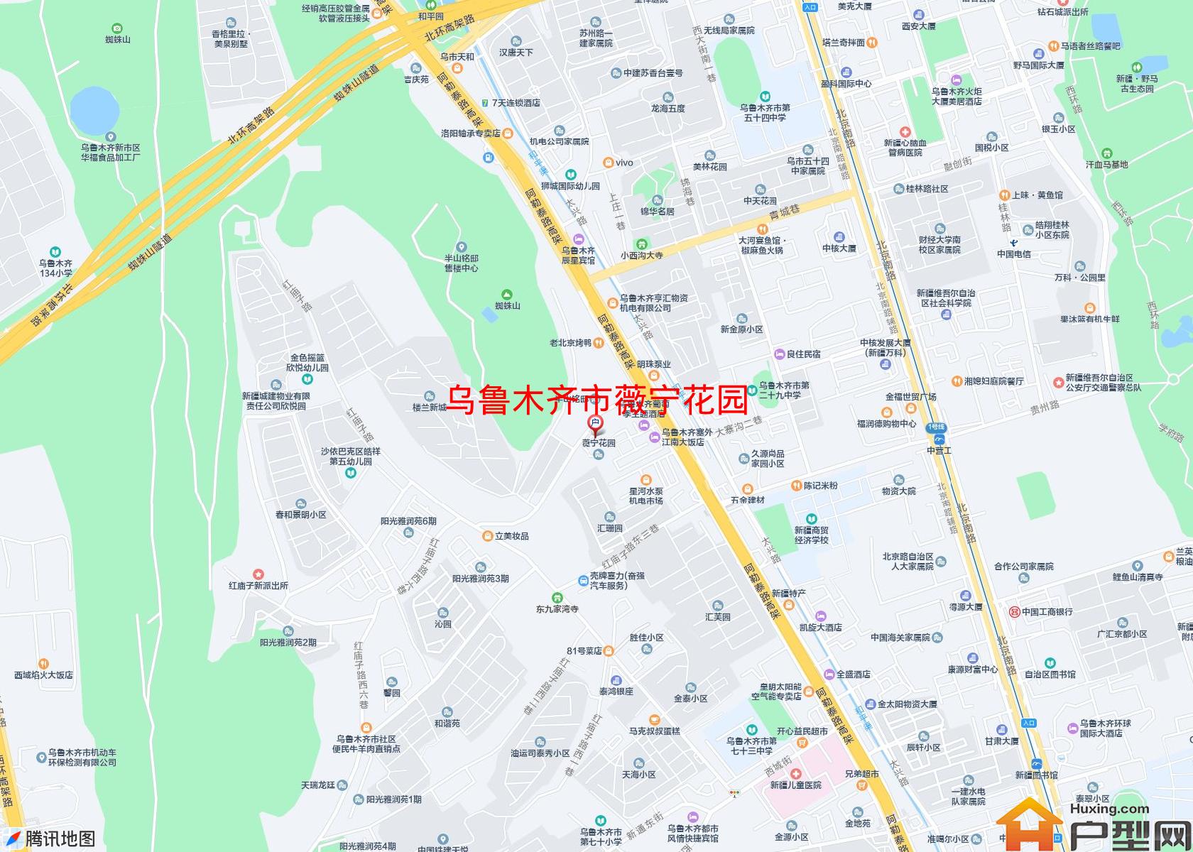 薇宁花园小区 - 户型网