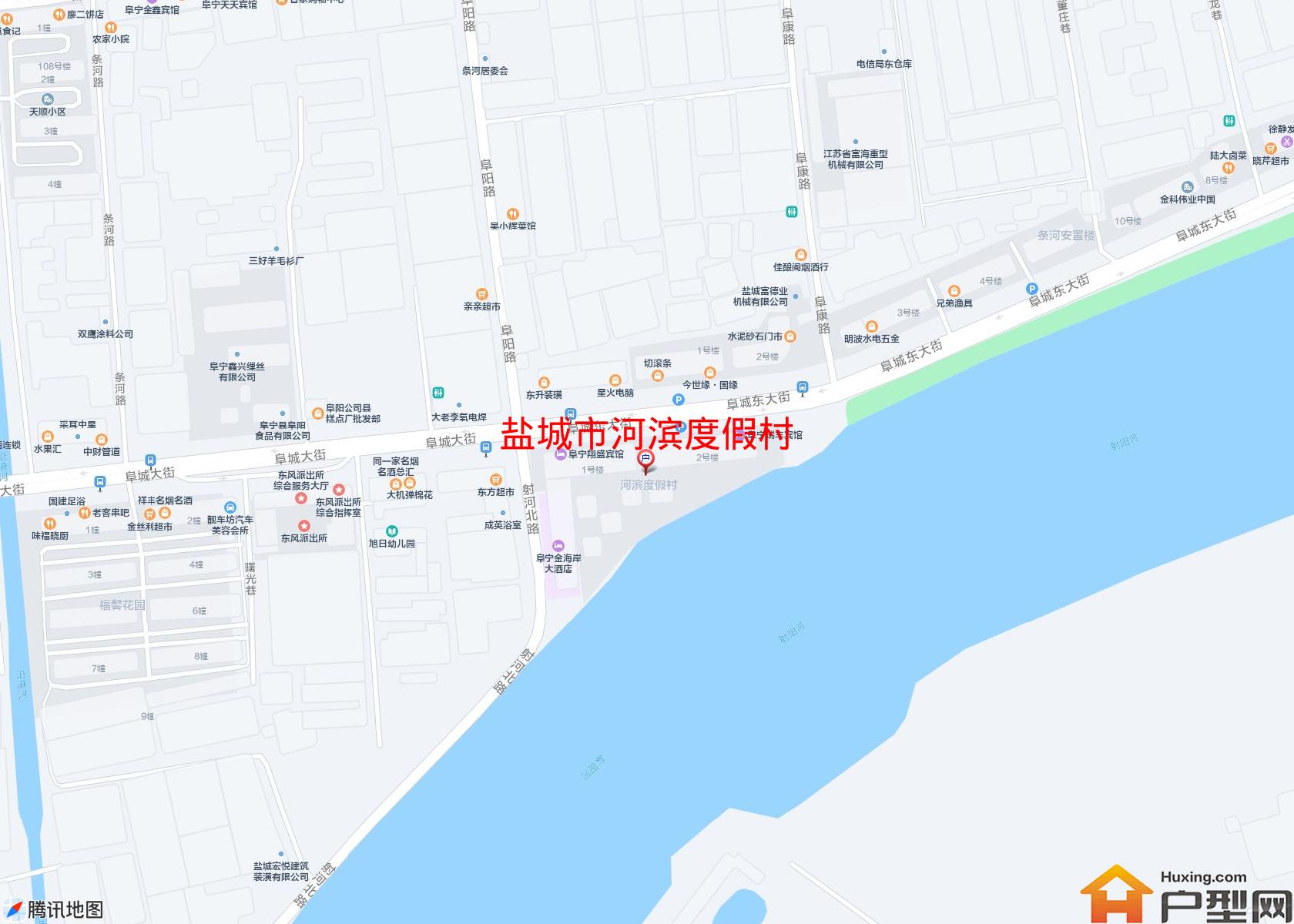 河滨度假村小区 - 户型网