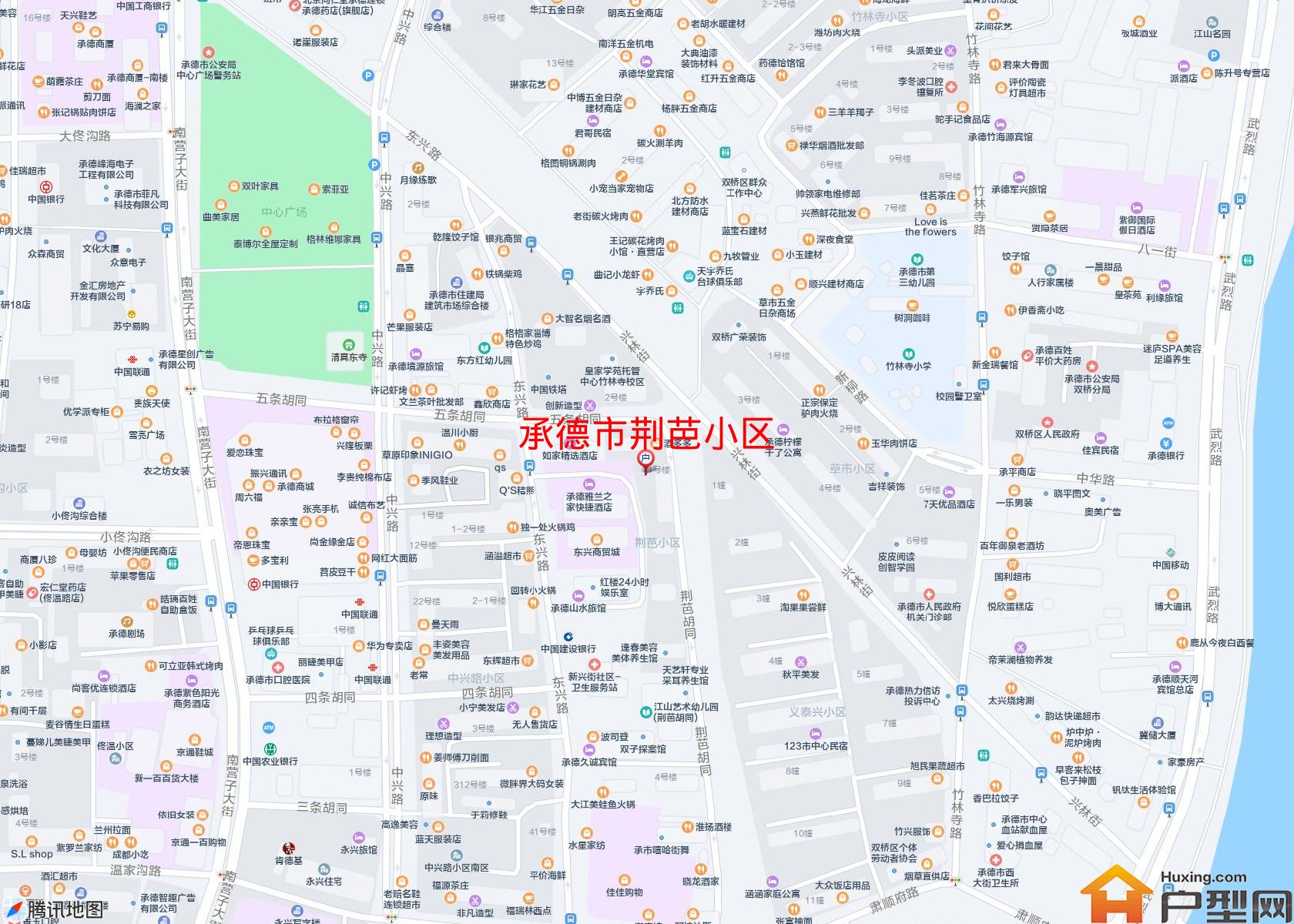荆芭小区小区 - 户型网