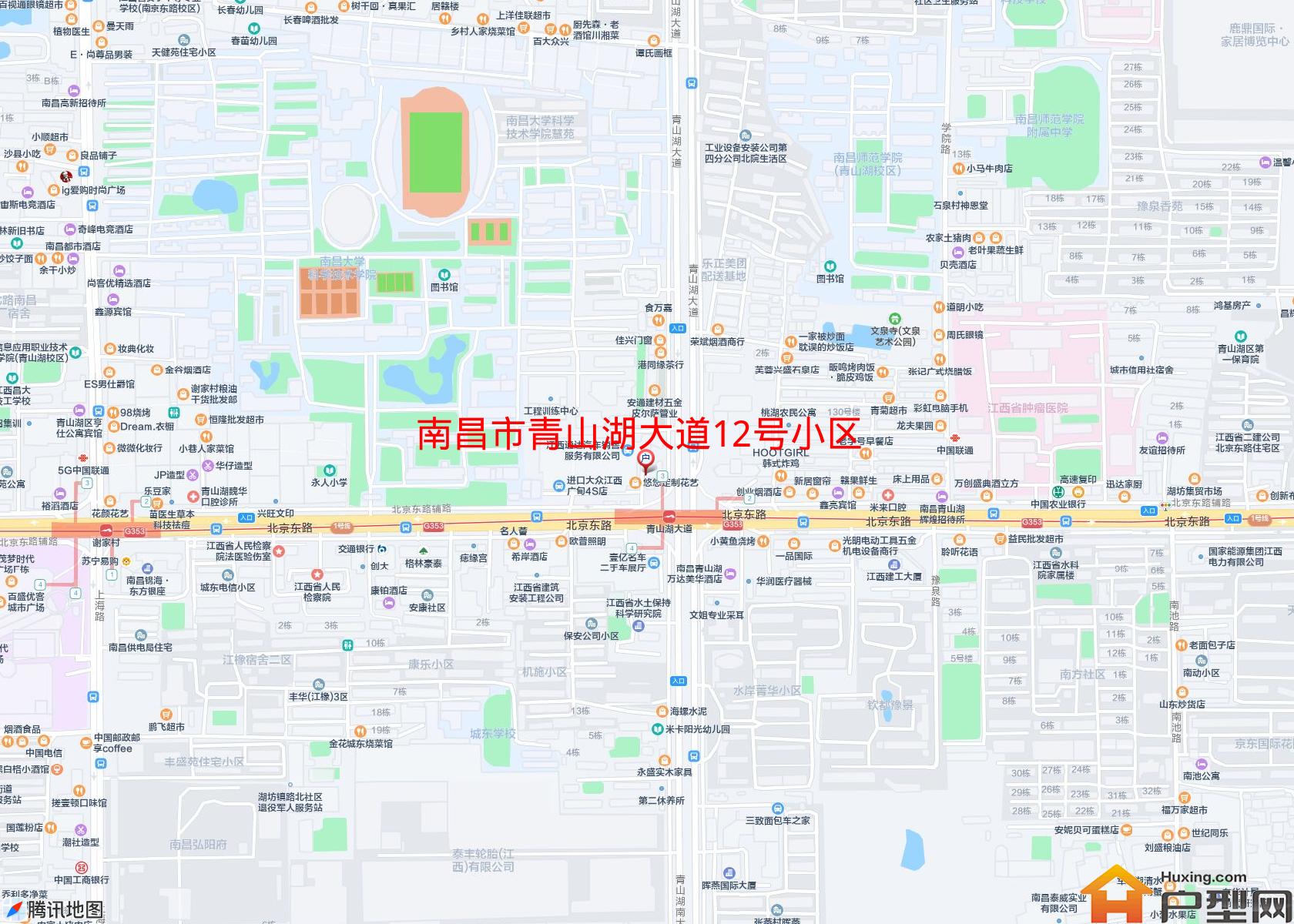 青山湖大道12号小区小区 - 户型网