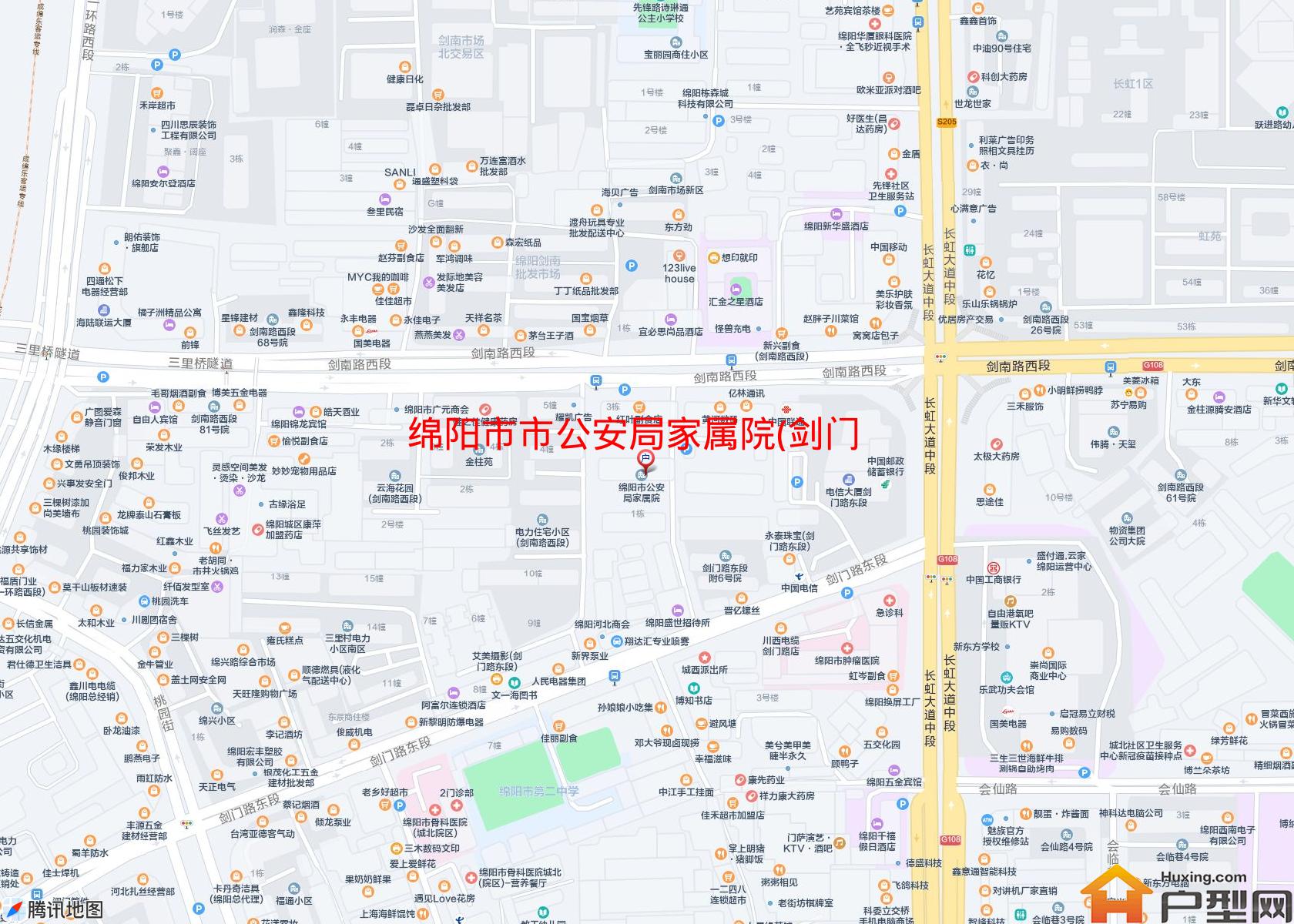 市公安局家属院(剑门路东段14号)小区 - 户型网