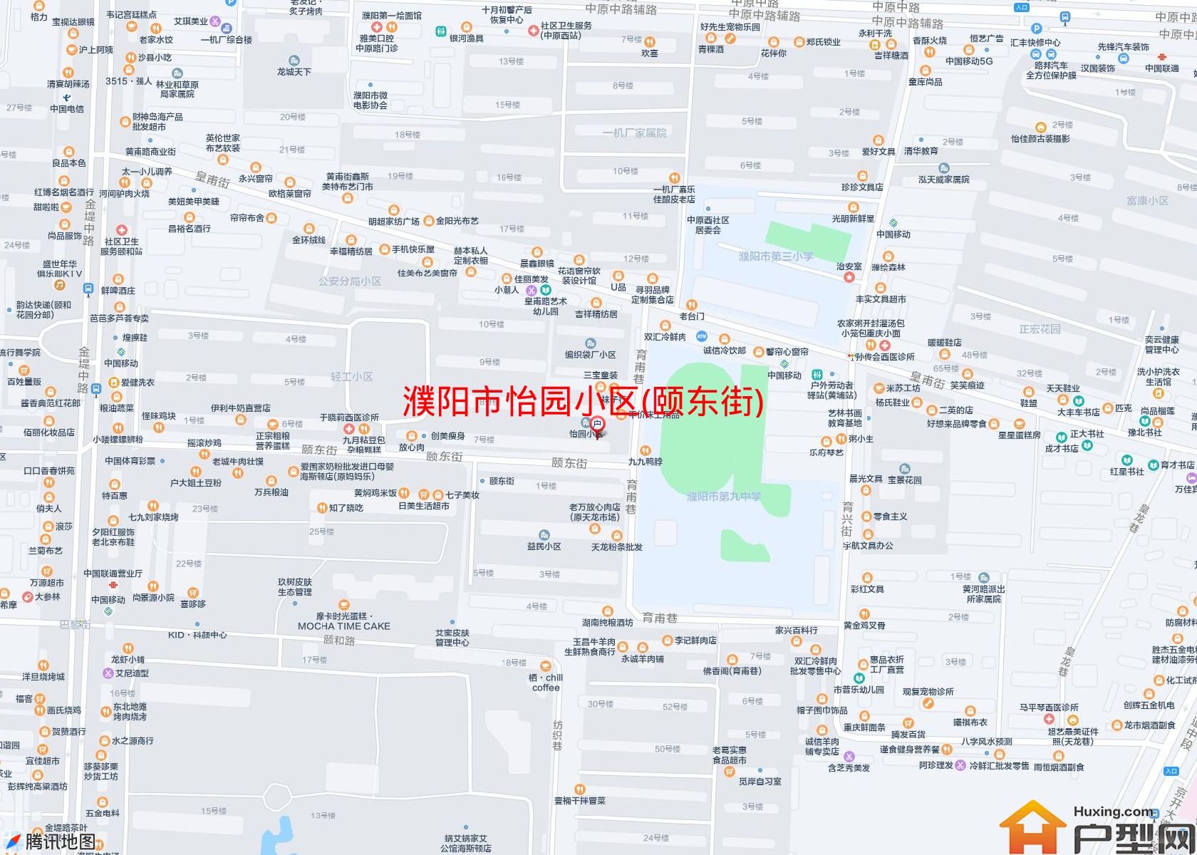 怡园小区(颐东街)小区 - 户型网