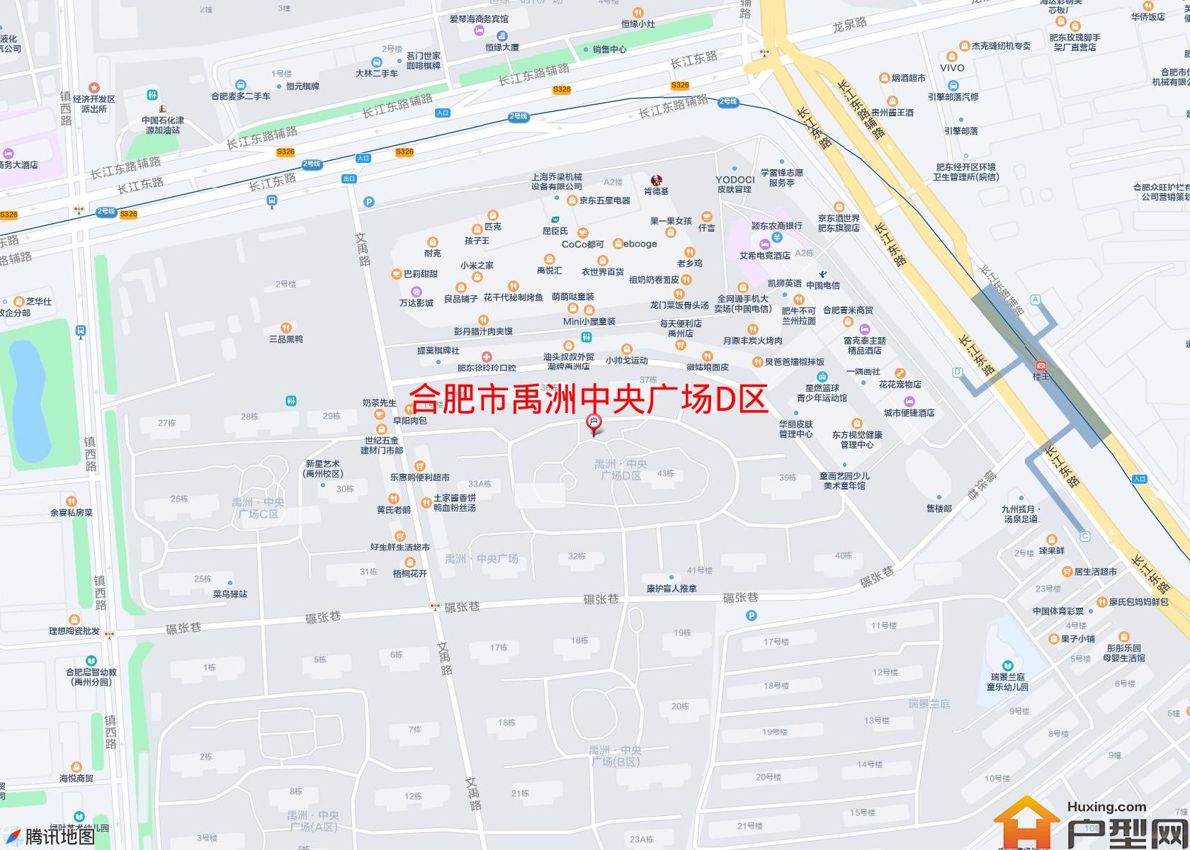 禹洲中央广场D区小区 - 户型网