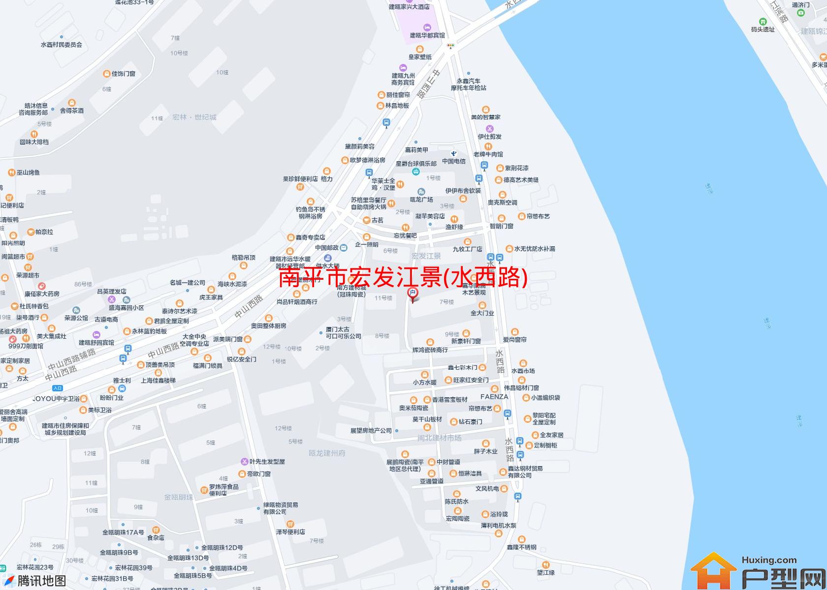 宏发江景(水西路)小区 - 户型网