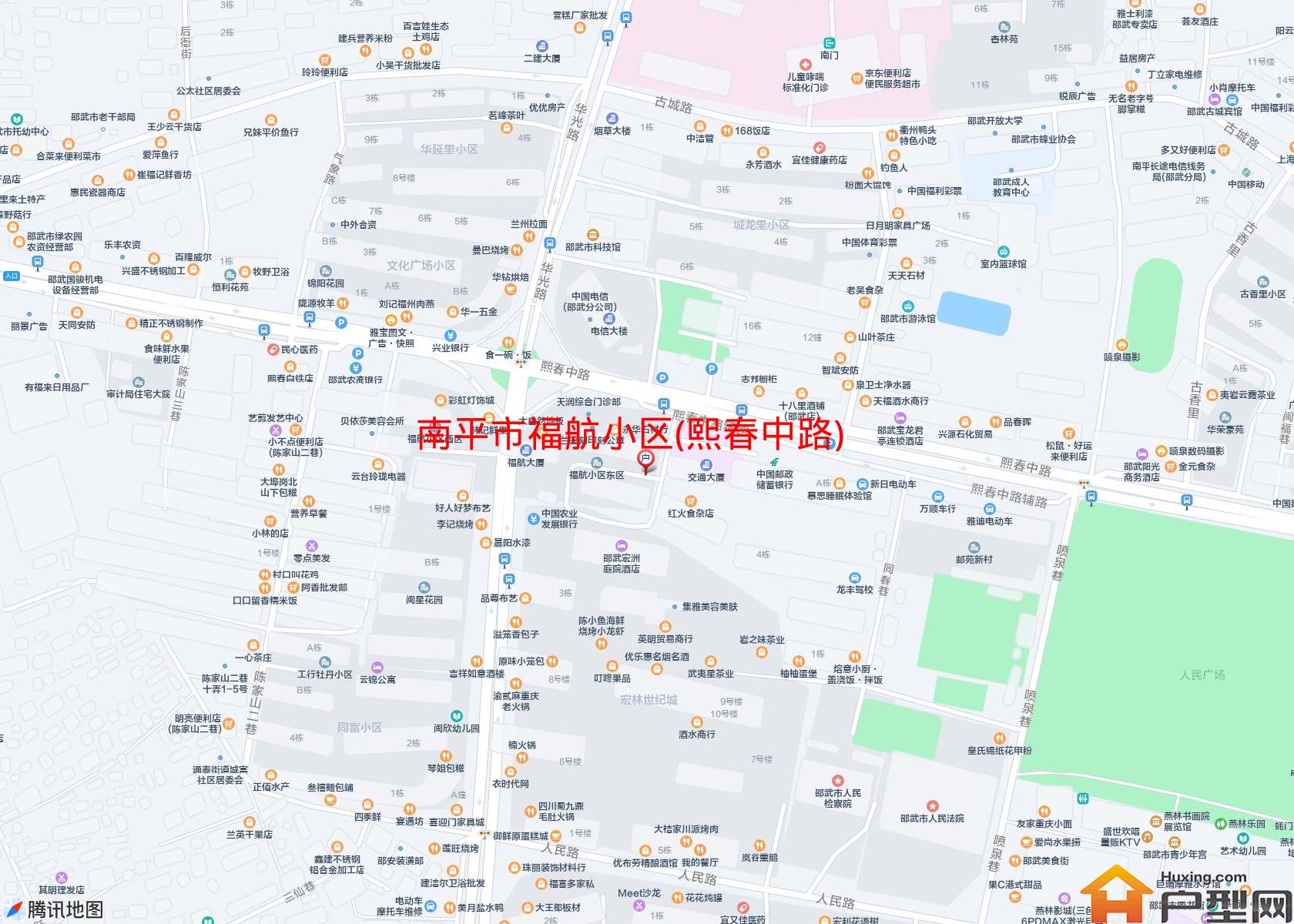 福航小区(熙春中路)小区 - 户型网