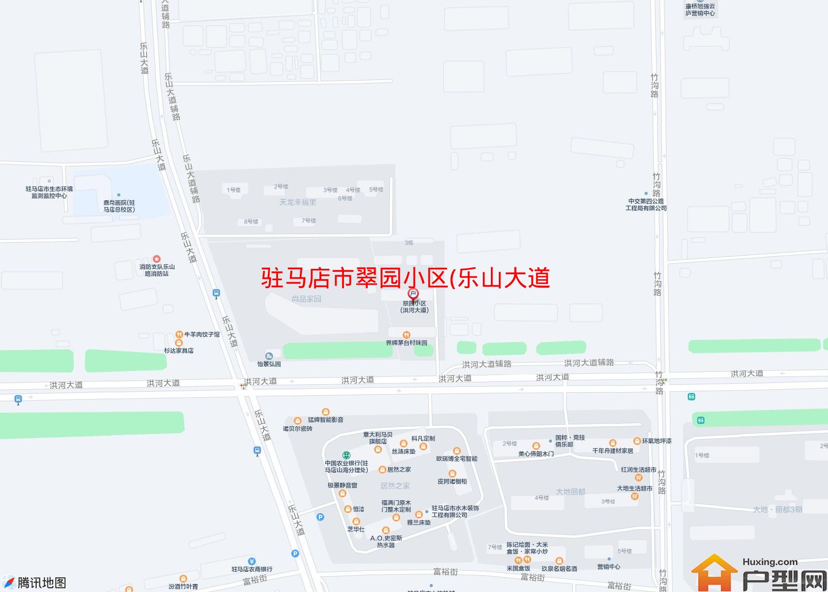 翠园小区(乐山大道)小区 - 户型网