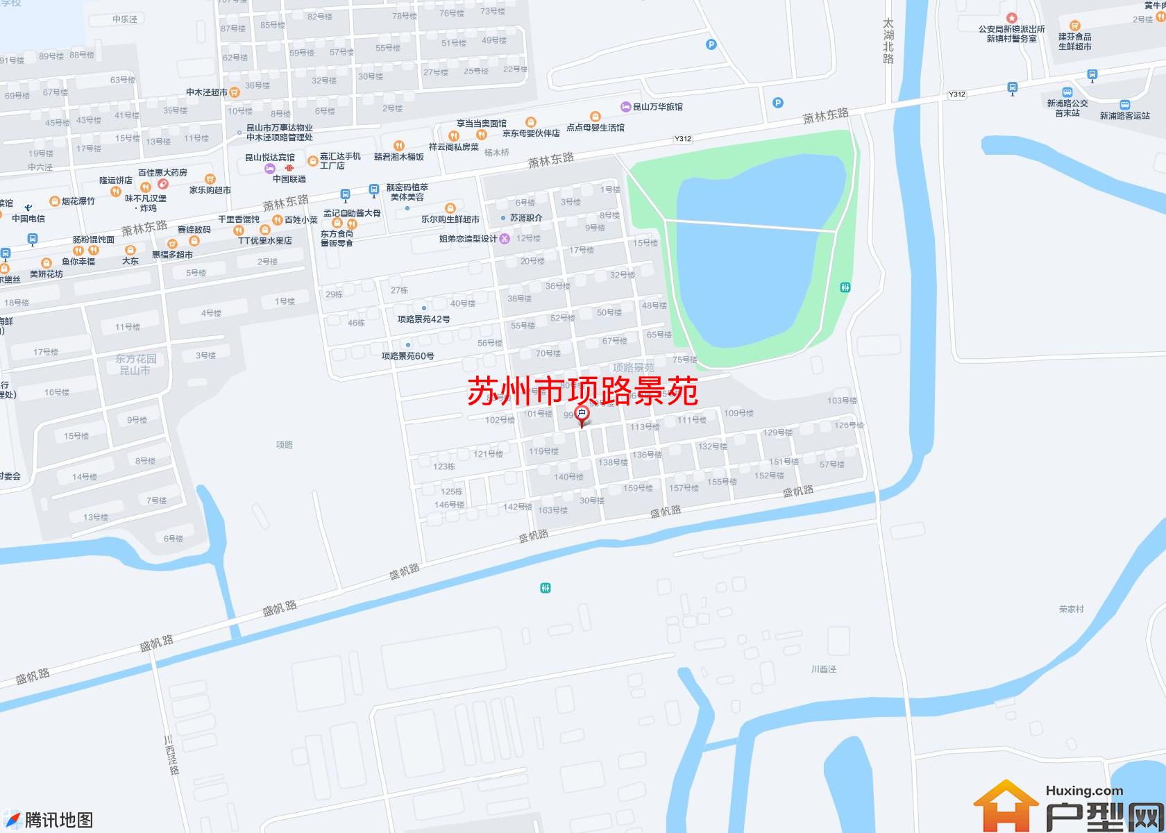 项路景苑小区 - 户型网