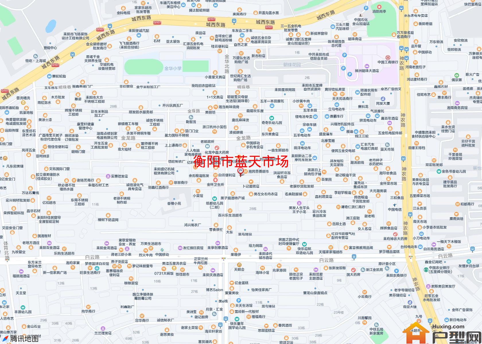 蓝天市场小区 - 户型网