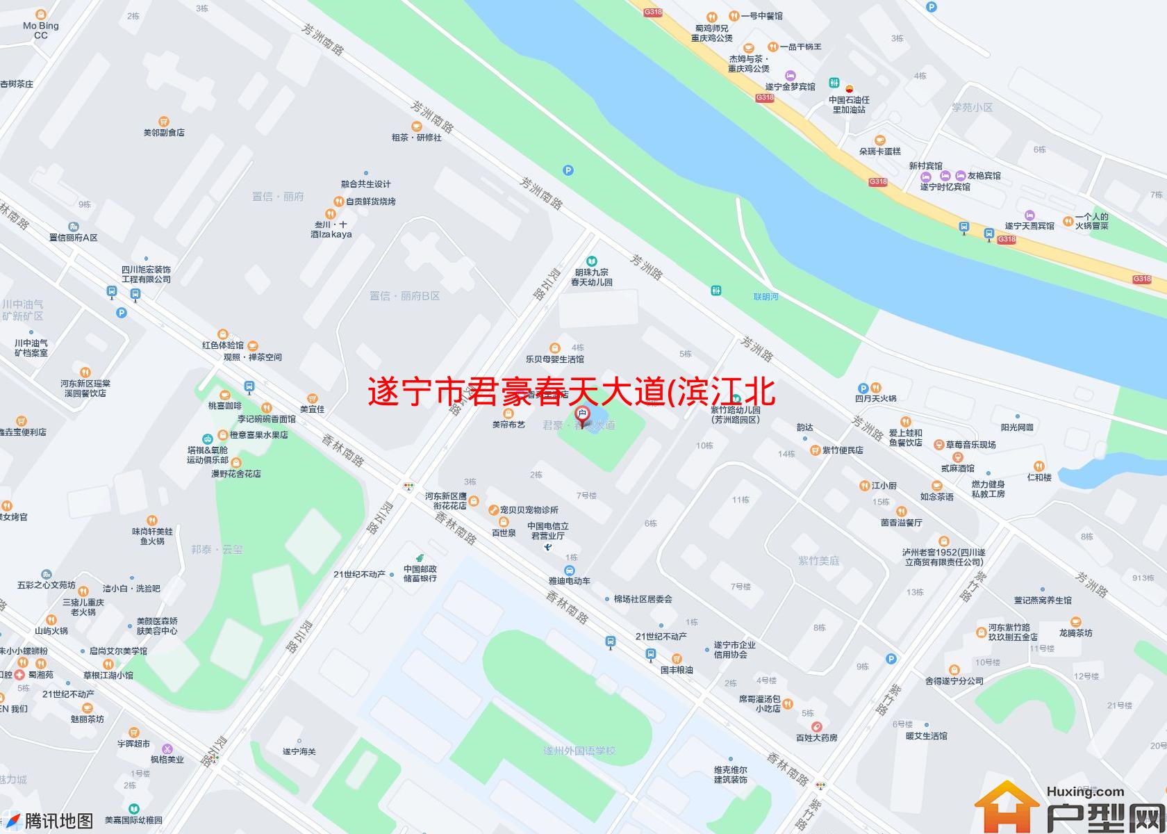 君豪春天大道(滨江北路)小区 - 户型网