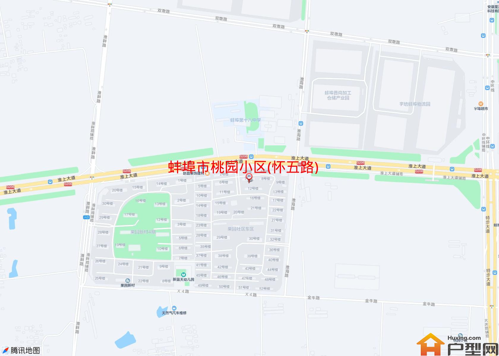 桃园小区(怀五路)小区 - 户型网