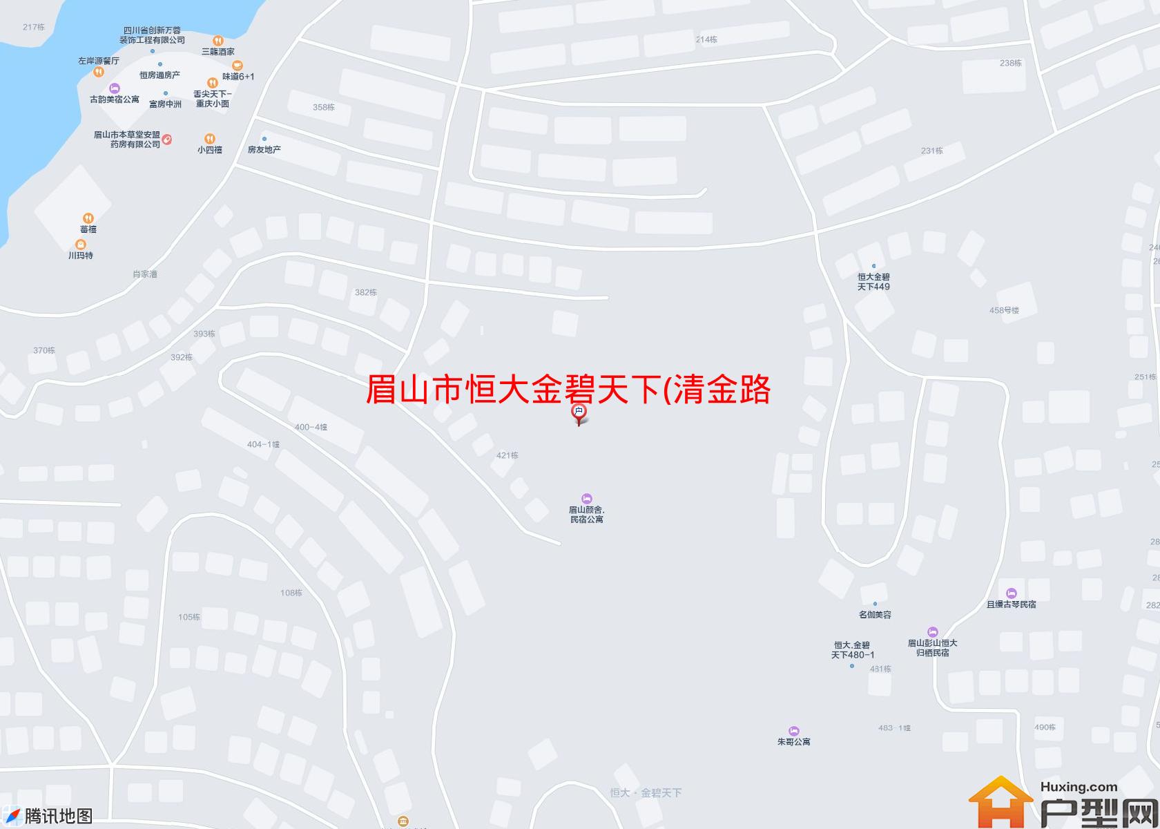 恒大金碧天下(清金路)小区 - 户型网