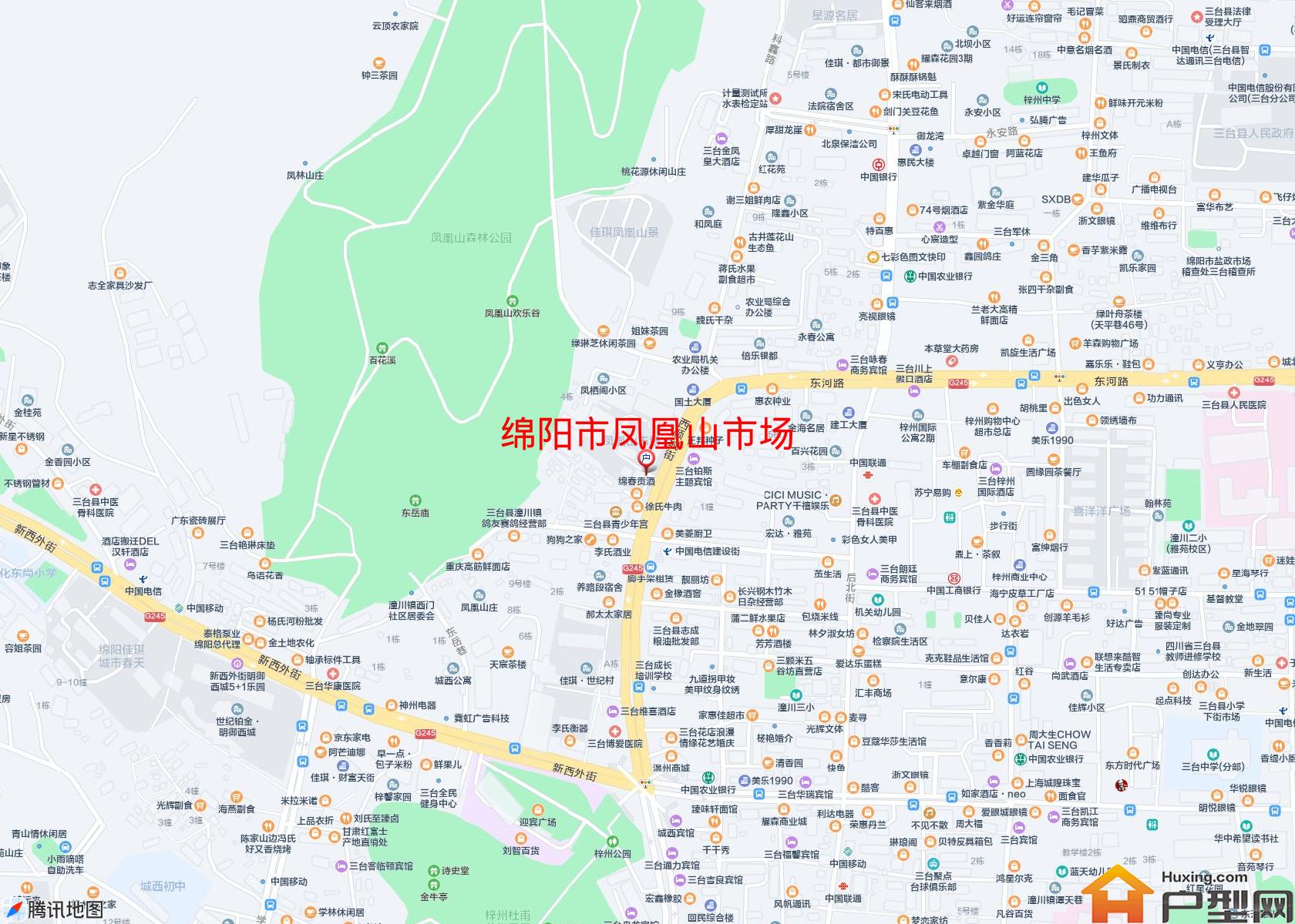 凤凰山市场小区 - 户型网