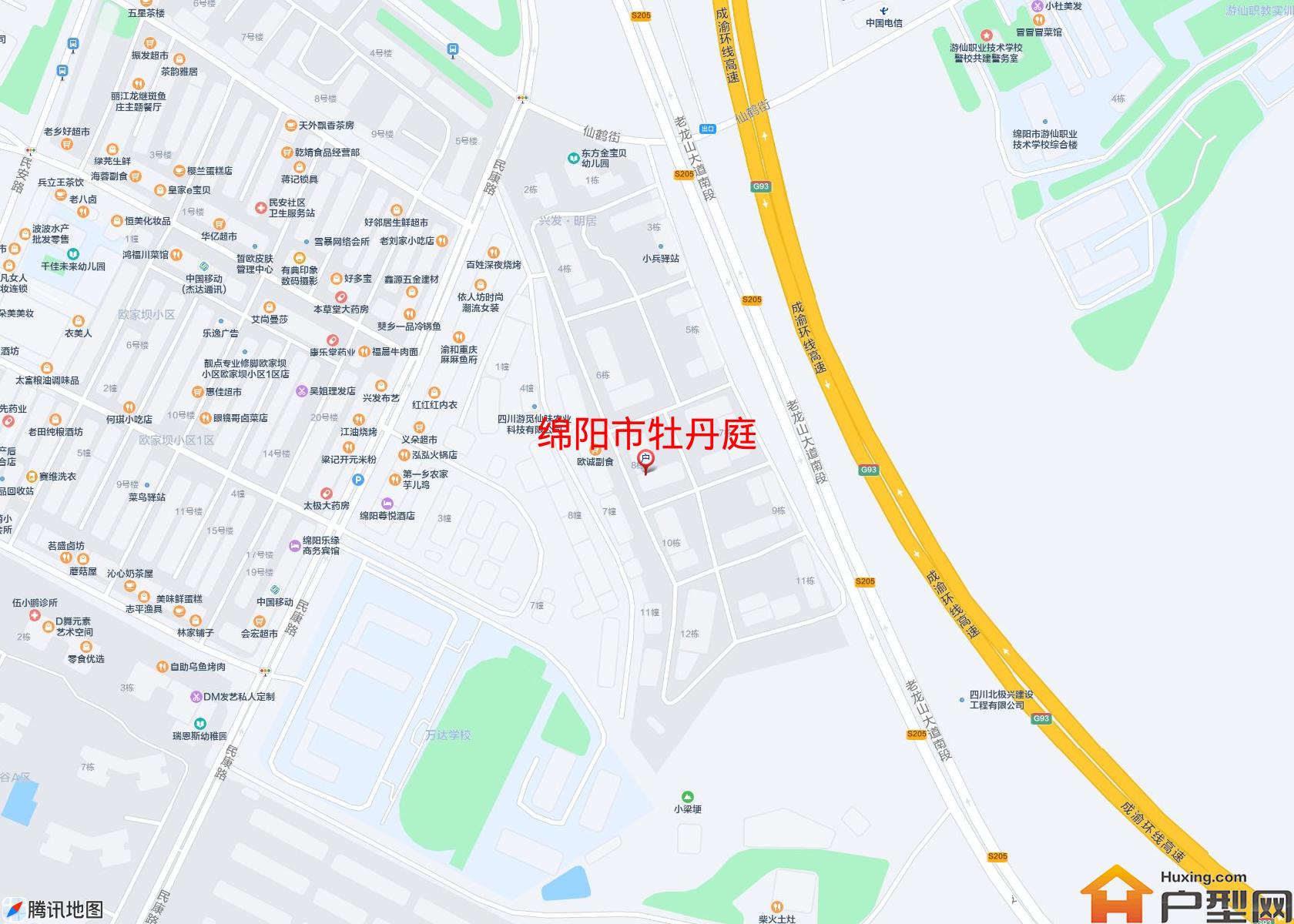 牡丹庭小区 - 户型网