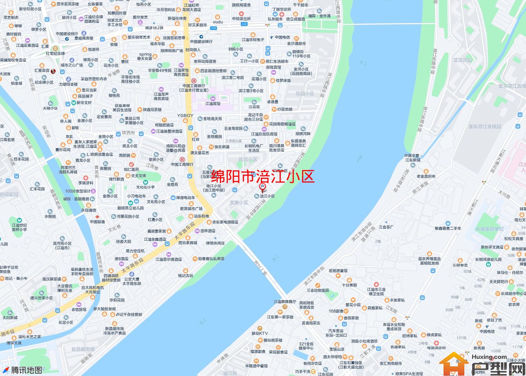 涪江小区小区 - 户型网