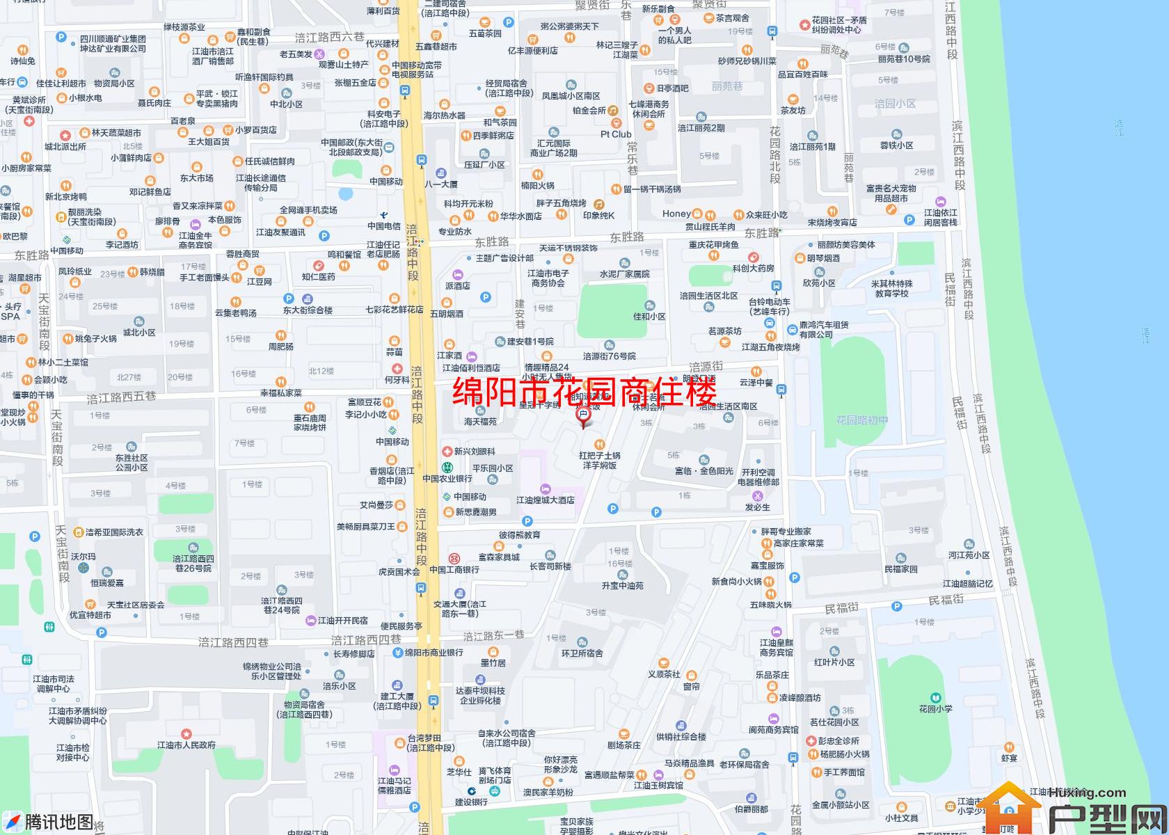 花园商住楼小区 - 户型网