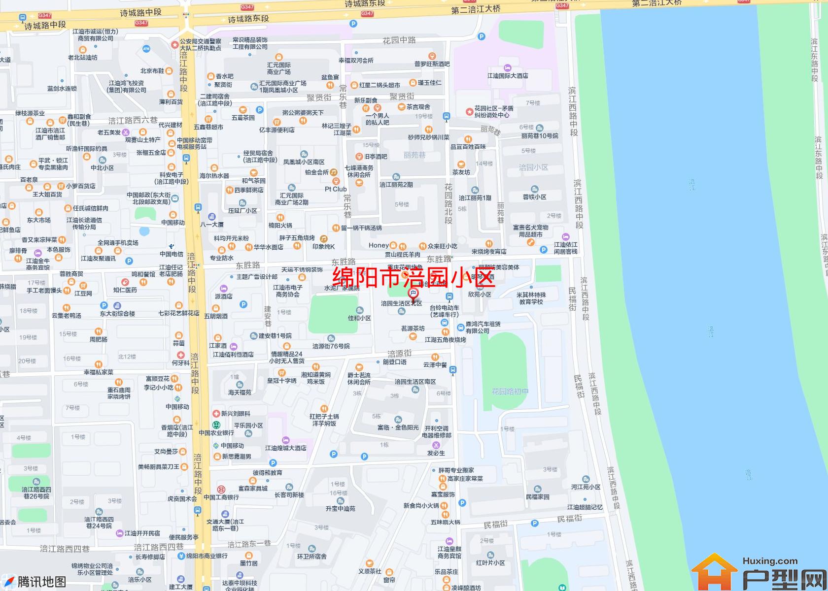 涪园小区小区 - 户型网