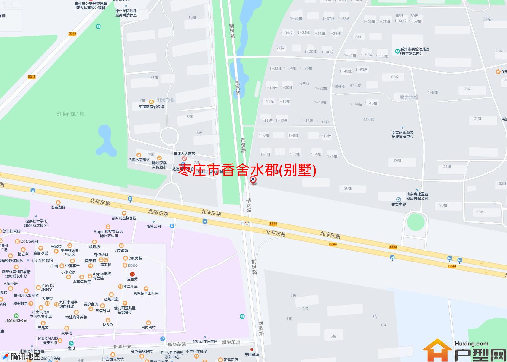 香舍水郡(别墅)小区 - 户型网