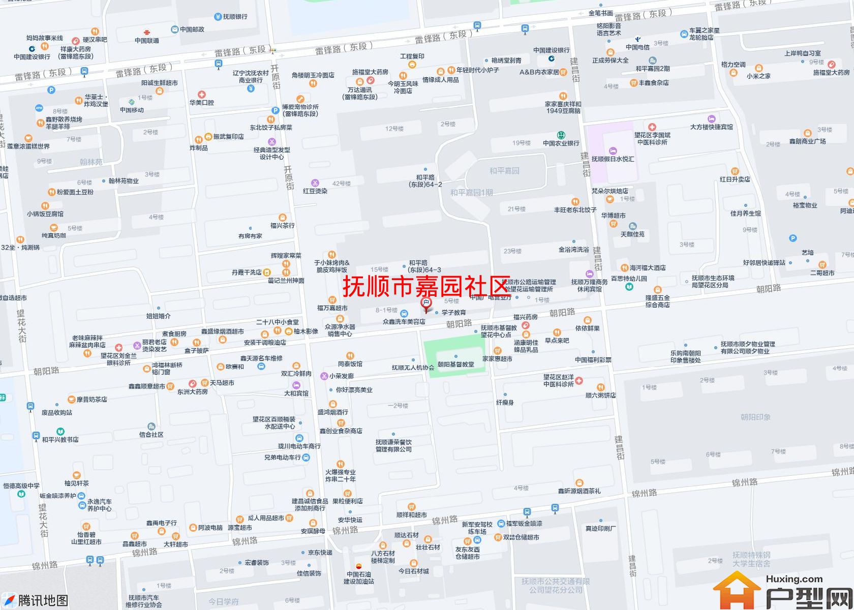 嘉园社区小区 - 户型网