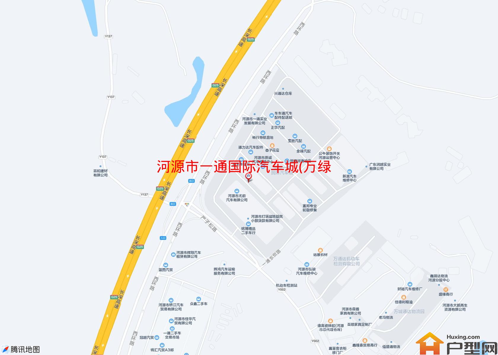 一通国际汽车城(万绿湖大道)小区 - 户型网