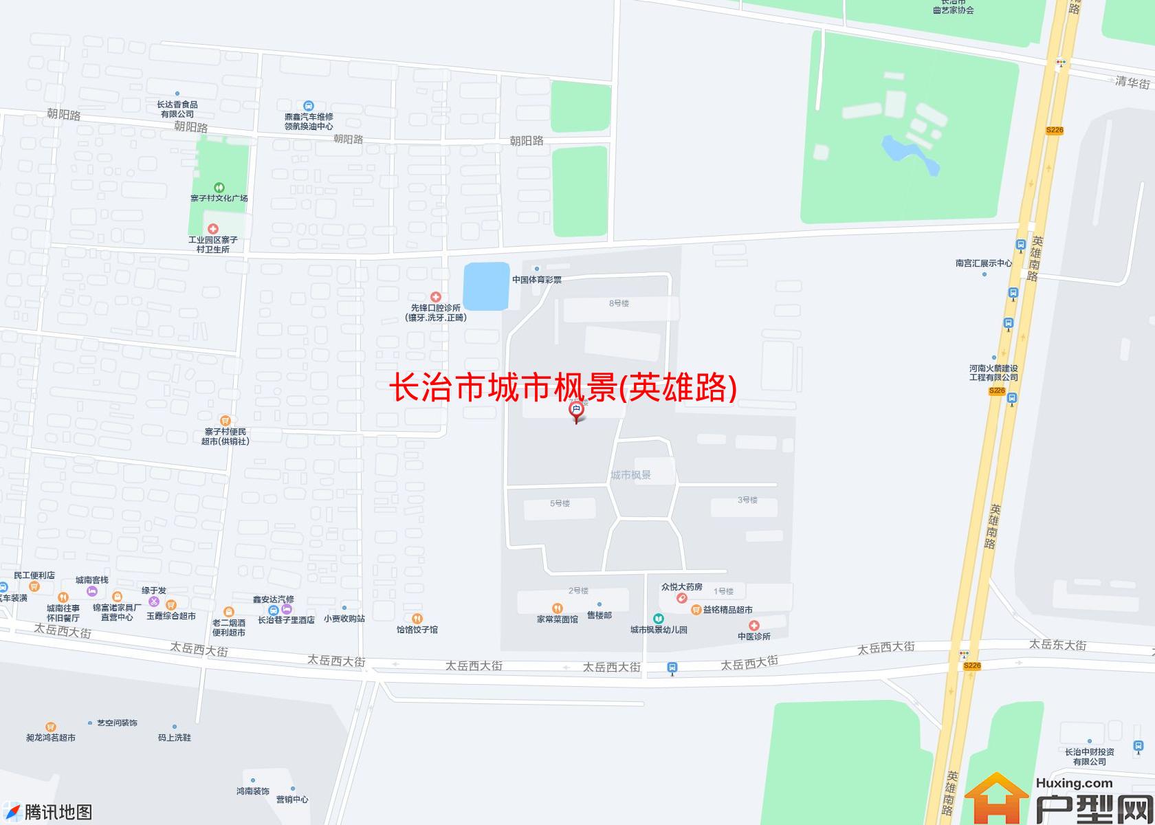 城市枫景(英雄路)小区 - 户型网