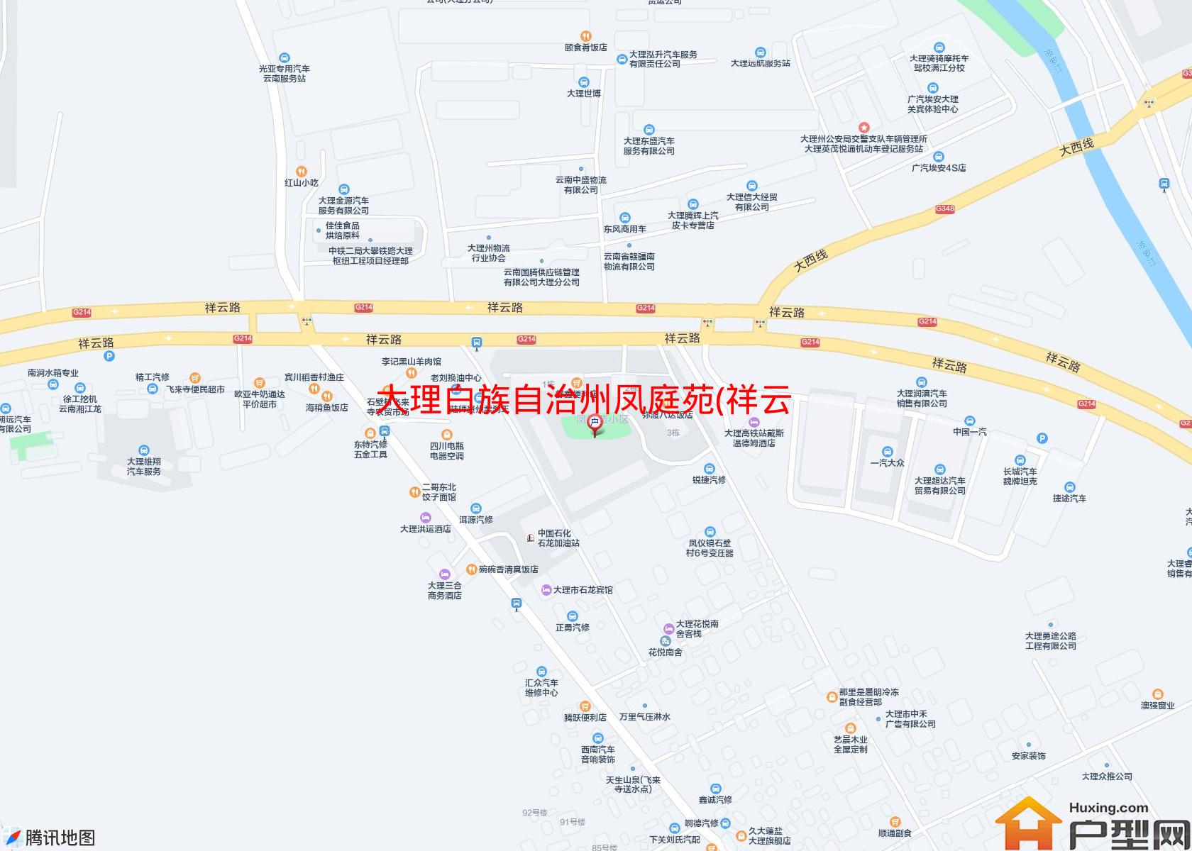 凤庭苑(祥云路)小区 - 户型网