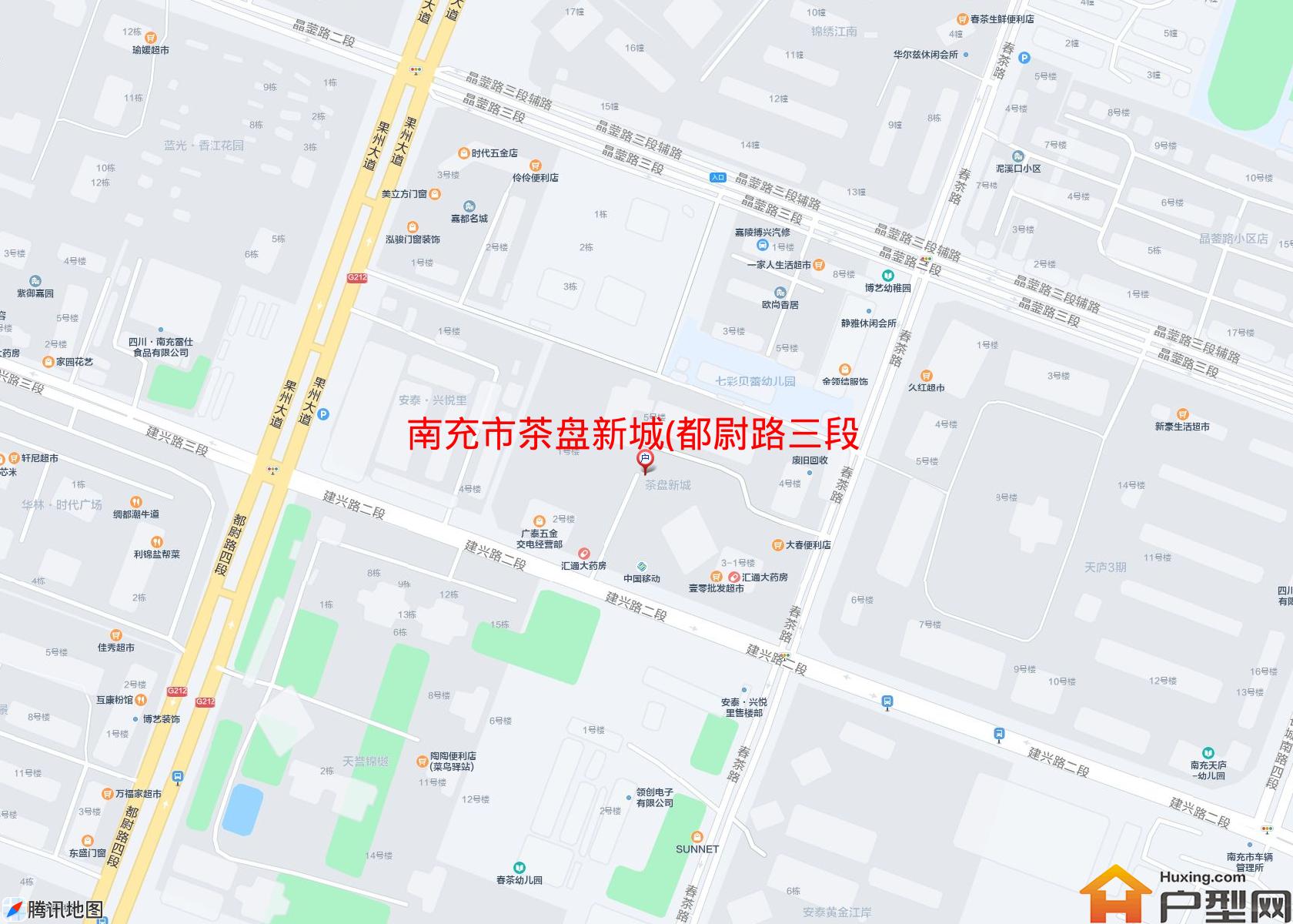 茶盘新城(都尉路三段)小区 - 户型网