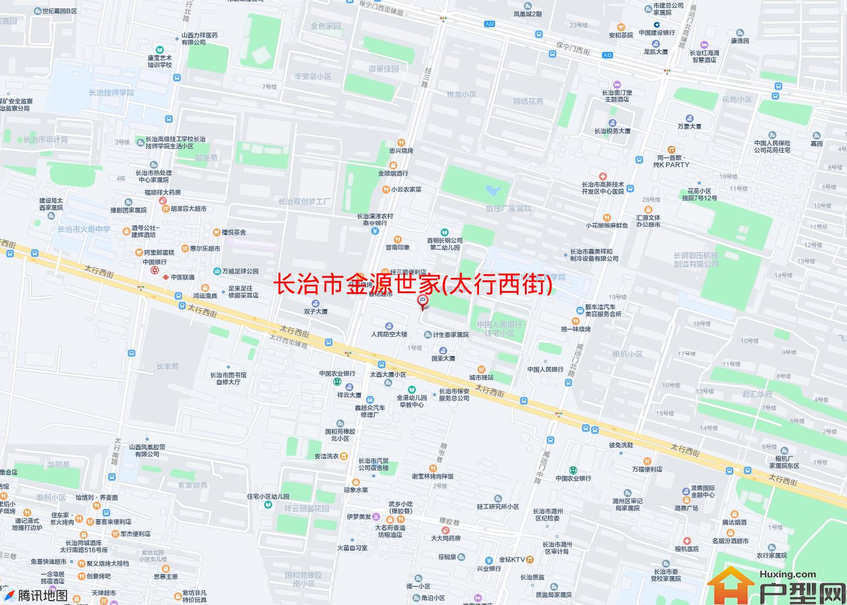 金源世家(太行西街)小区 - 户型网