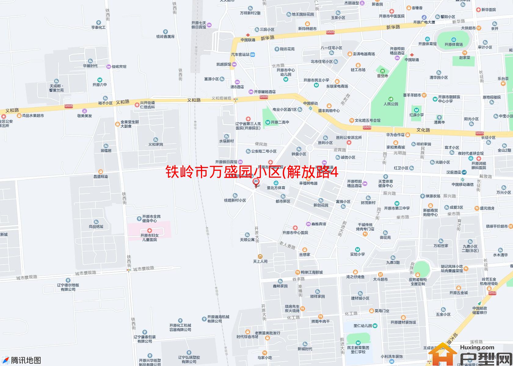 万盛园小区(解放路4号)小区 - 户型网