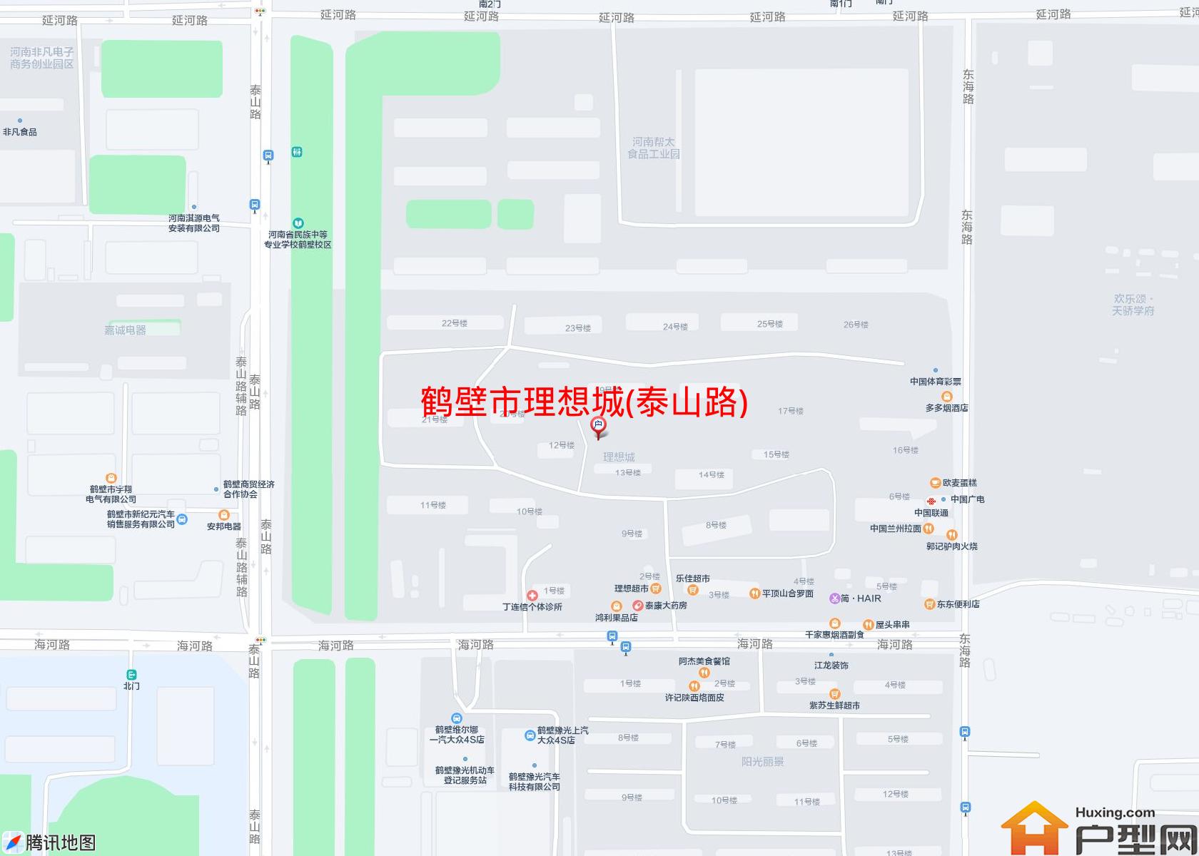 理想城(泰山路)小区 - 户型网