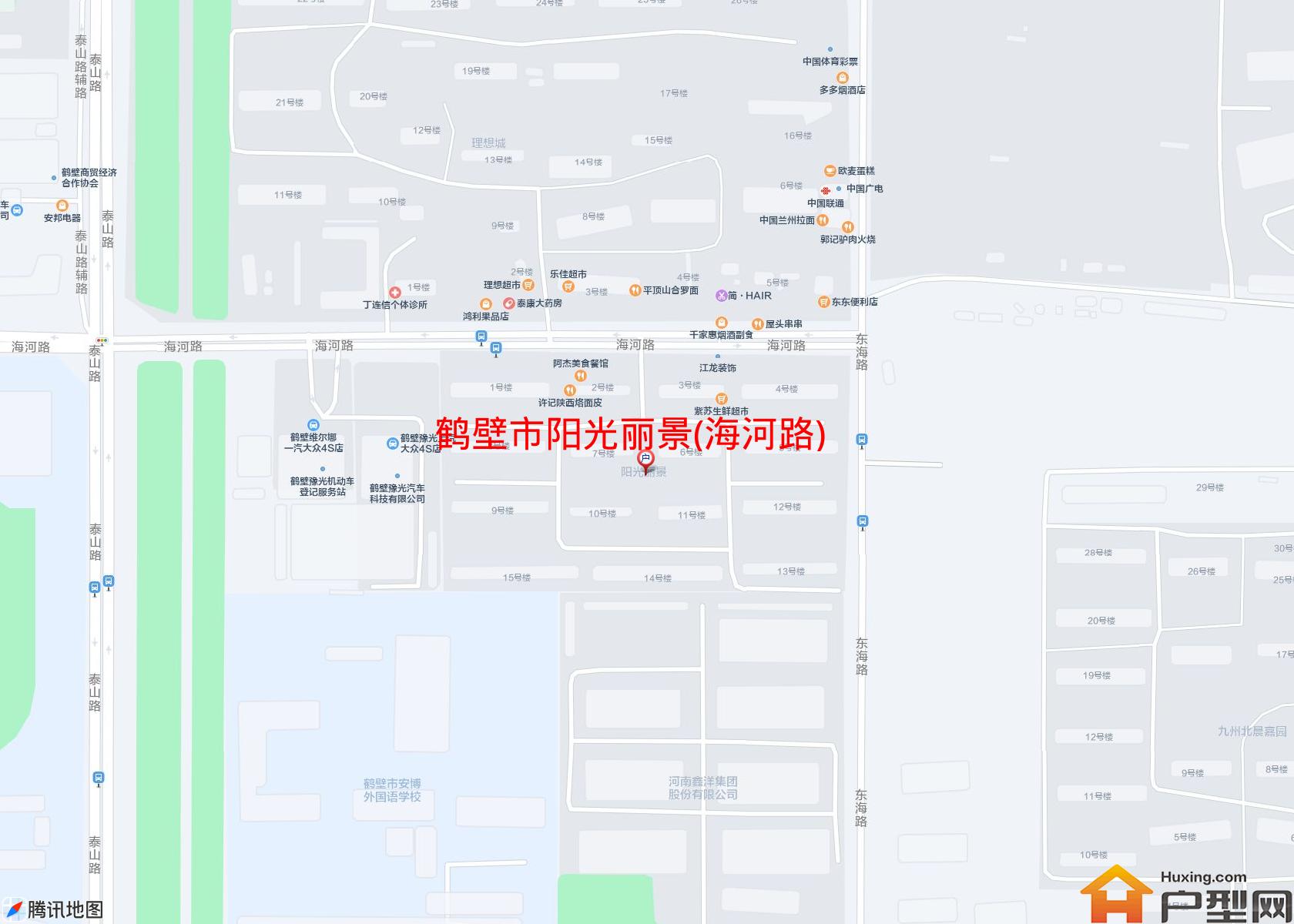 阳光丽景(海河路)小区 - 户型网