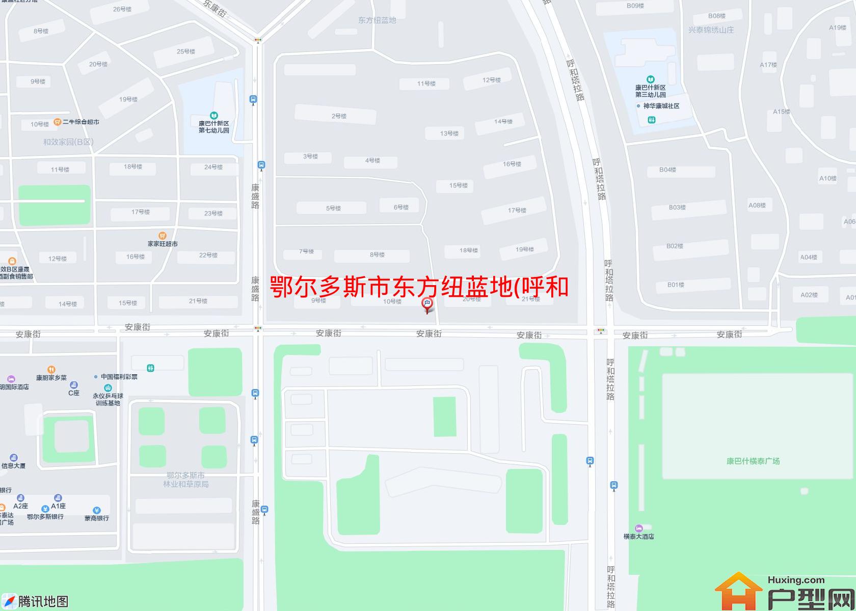 东方纽蓝地(呼和塔拉路)小区 - 户型网